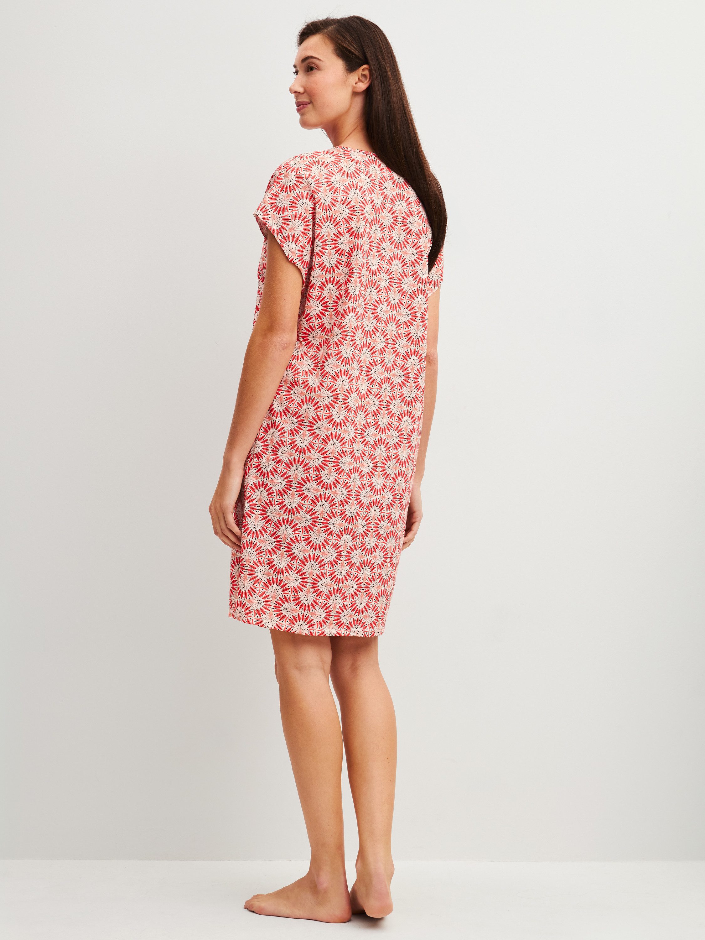CALIDA Nachthemd Cotton Special Damen (1-tlg) 100% Baumwolle, atmungsaktiv, hautfreundlich, pflegeleicht, Länge 95cm