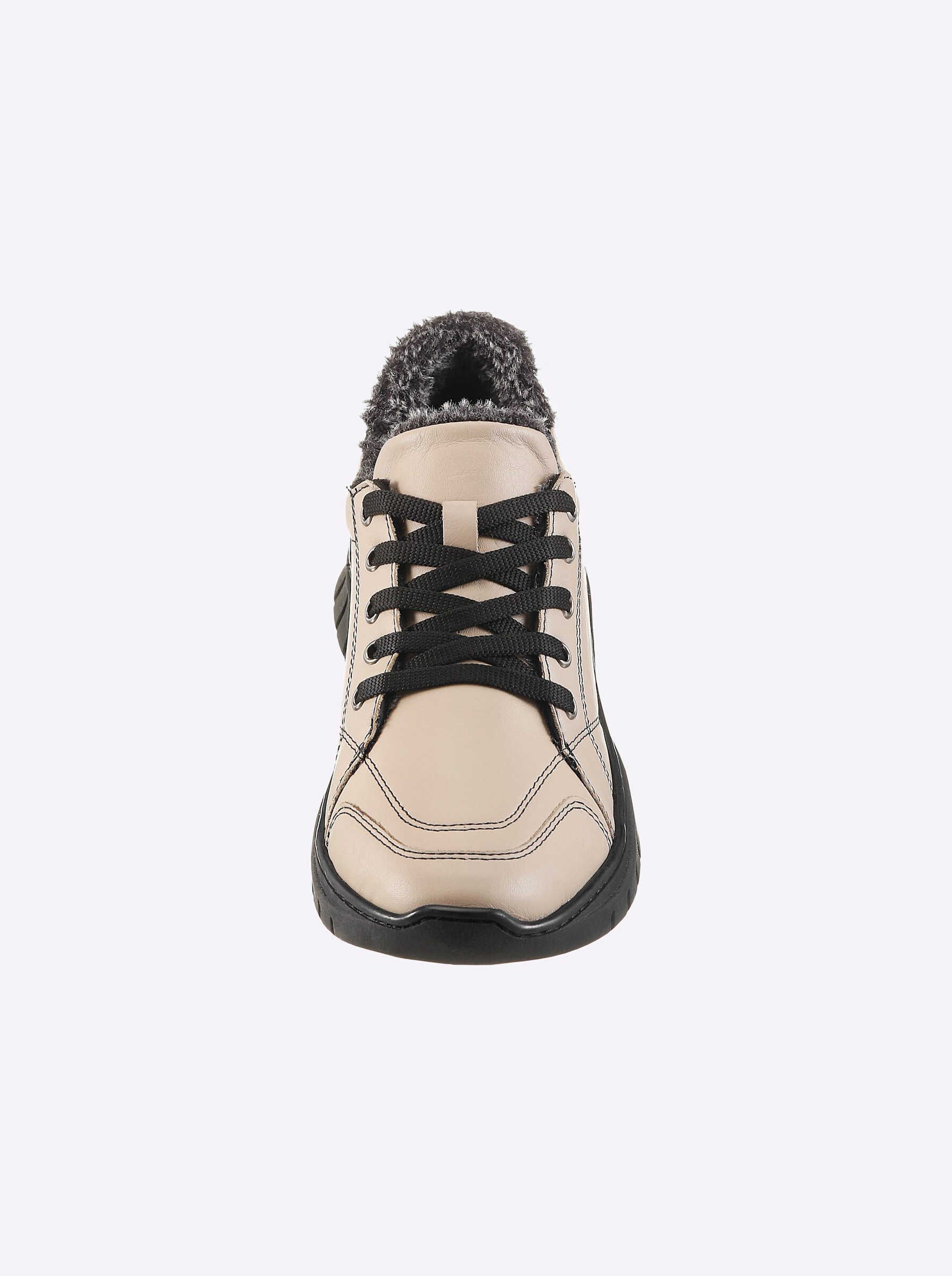 Gemini Schnürschuh Sneaker Antirutschsohle, Flexible Laufsohle, Wechselfußbett, weiche Polsterung