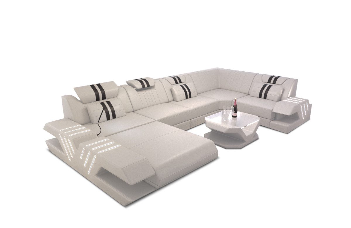 Sofa Dreams Wohnlandschaft Ledercouch Sofa Leder günstig online kaufen
