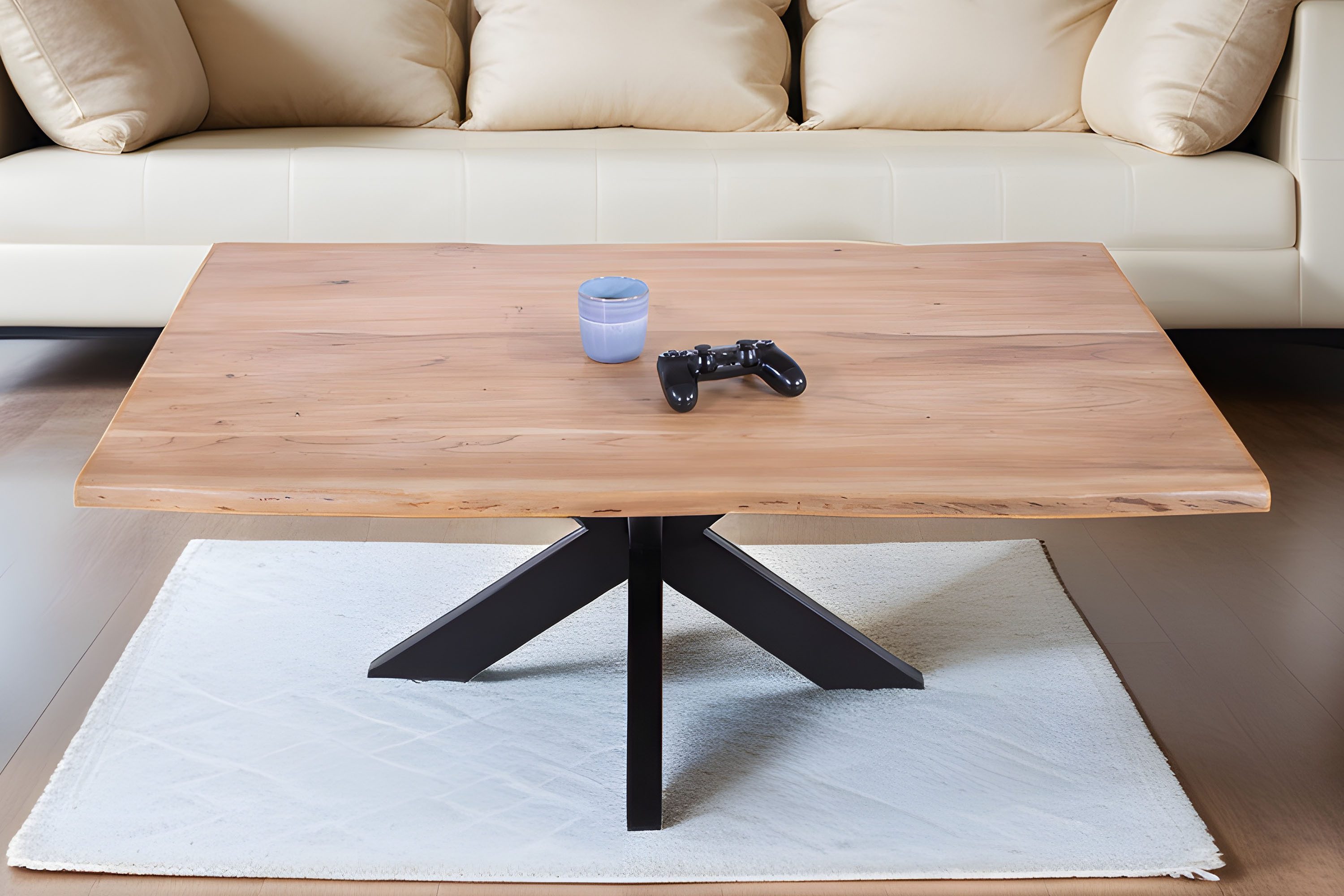 Loreno® Couchtisch Noah, massives Akazienholz, natürliche günstig online kaufen