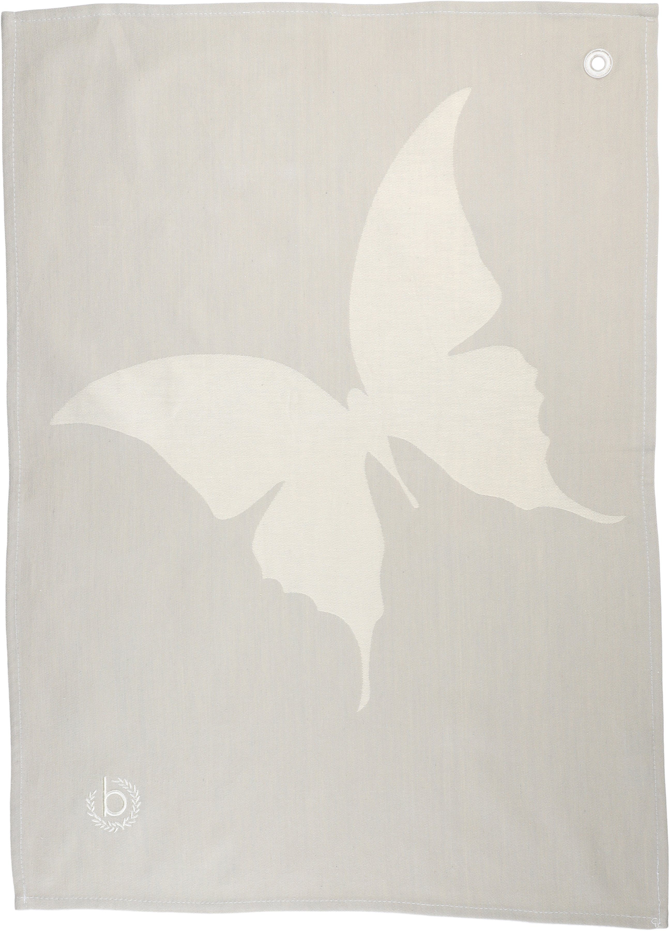 bugatti Geschirrtuch Butterfly - Jacquard, (Set, günstig online kaufen