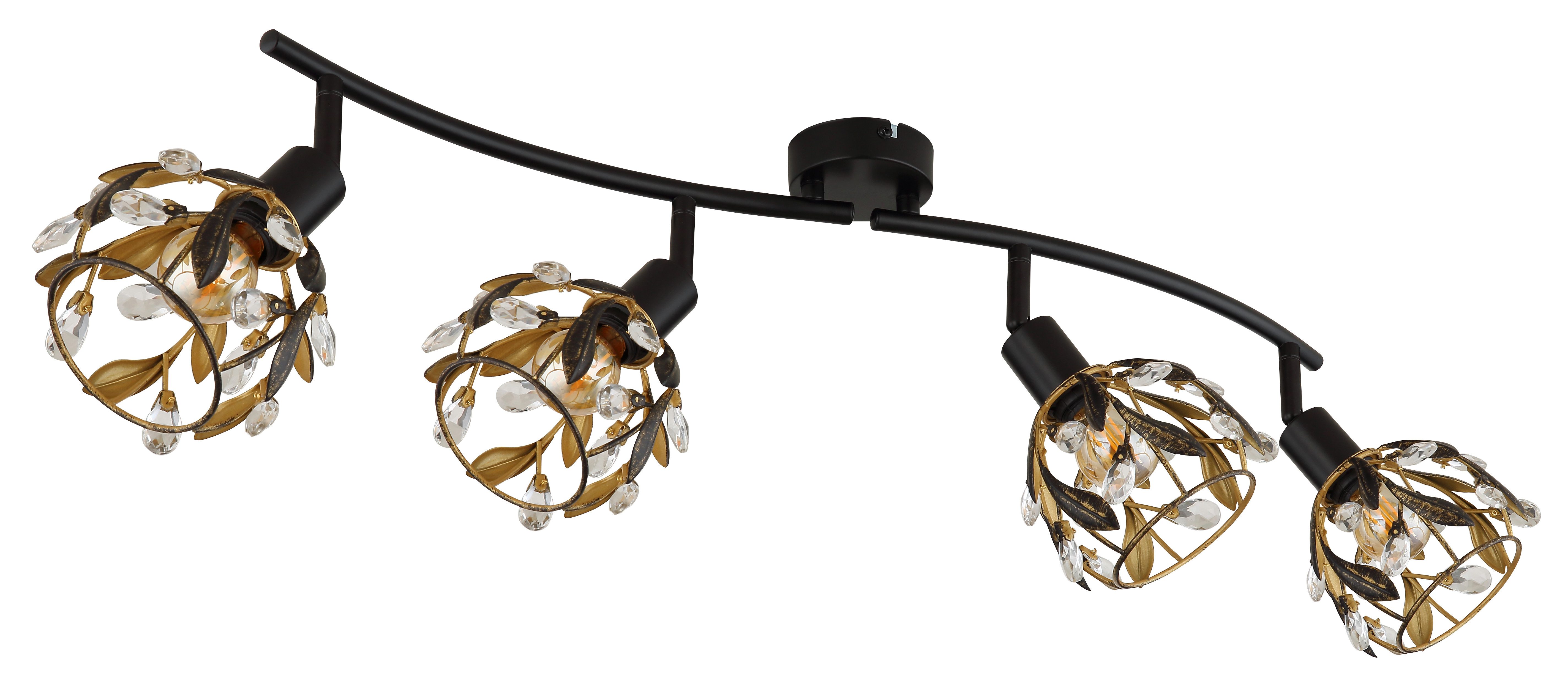 GLOBO LIGHTING Deckenstrahler MIKA, ohne Leuchtmittel, Spot Deckenspot Flur Schlafzimmer Wohnzimmer