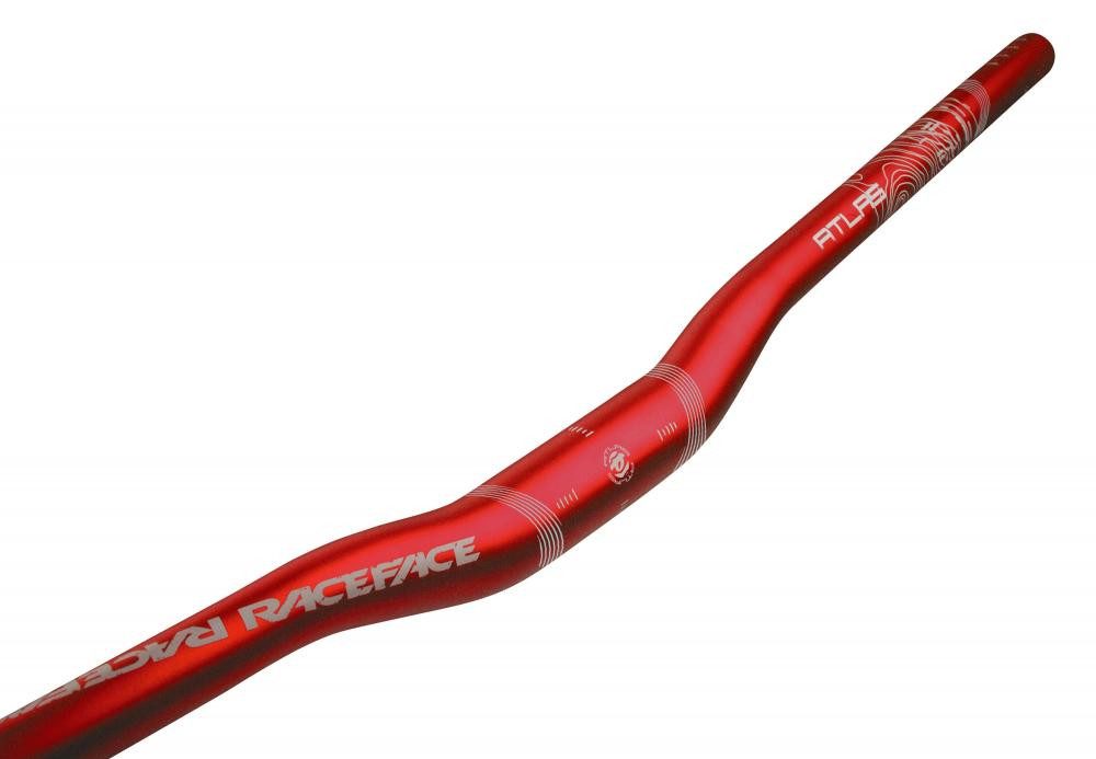 Race Face Fahrradlenker Race Face Atlas Riser Lenker, 31.8, 785x32mm, 8°/4°, red