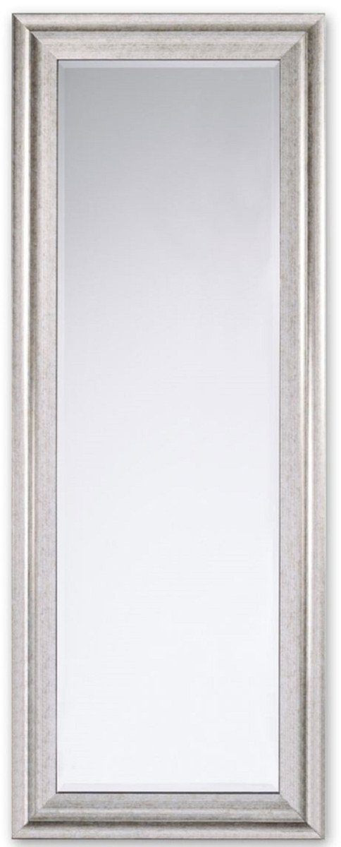 Casa Padrino Wandspiegel Luxus Spiegel / Wandspiegel Antik Silber 84 x H. 184 cm - Deko Accessoires