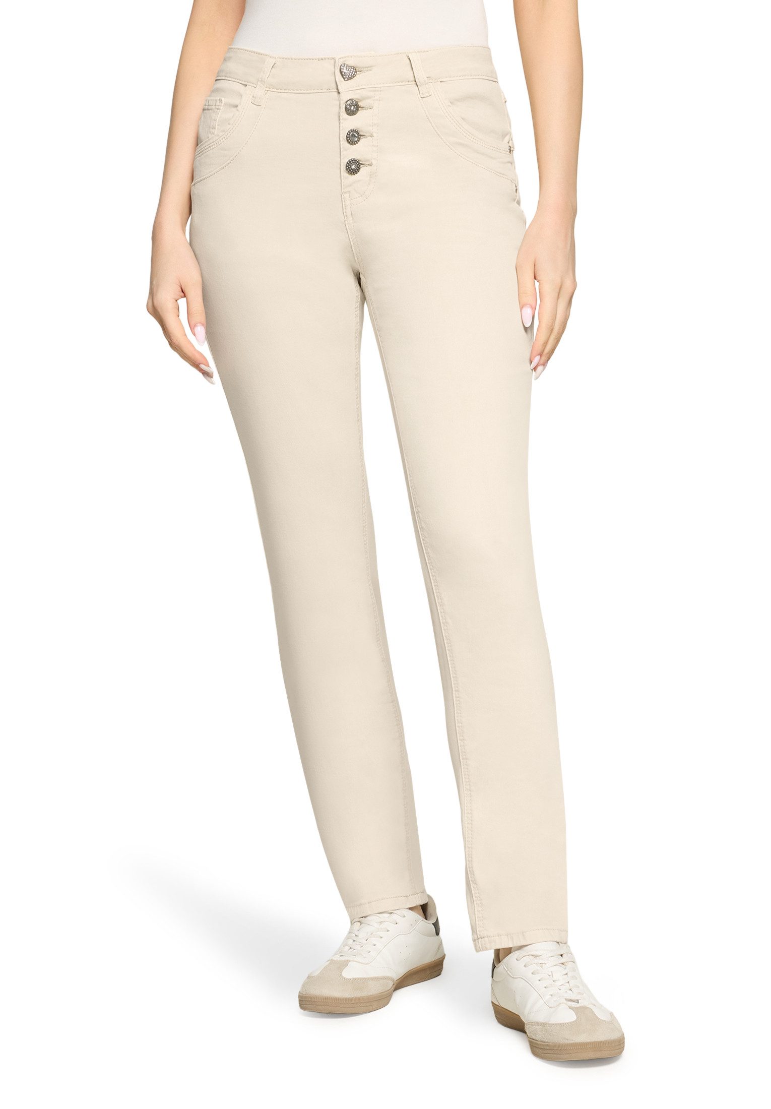 Cartoon Boyfriend-Jeans Damen im Vintage-Look