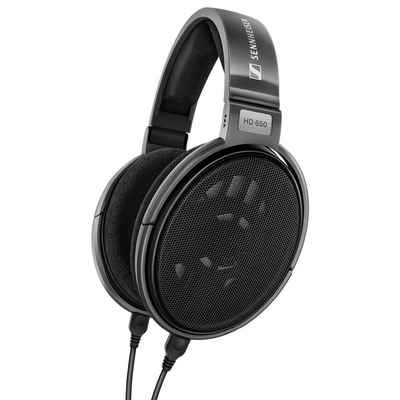Sennheiser HD 650 Over-Ear-Kopfhörer (Sennheiser Wandlertechnologie, Kabelgebunden, Akustisch transparente, offene Hörmuschel)