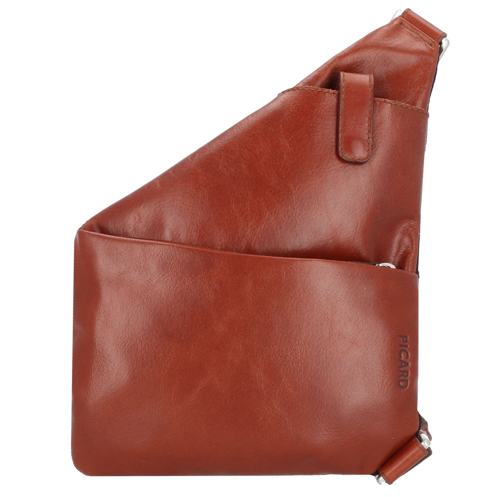 Picard Umhängetasche Buddy, Leder cognac