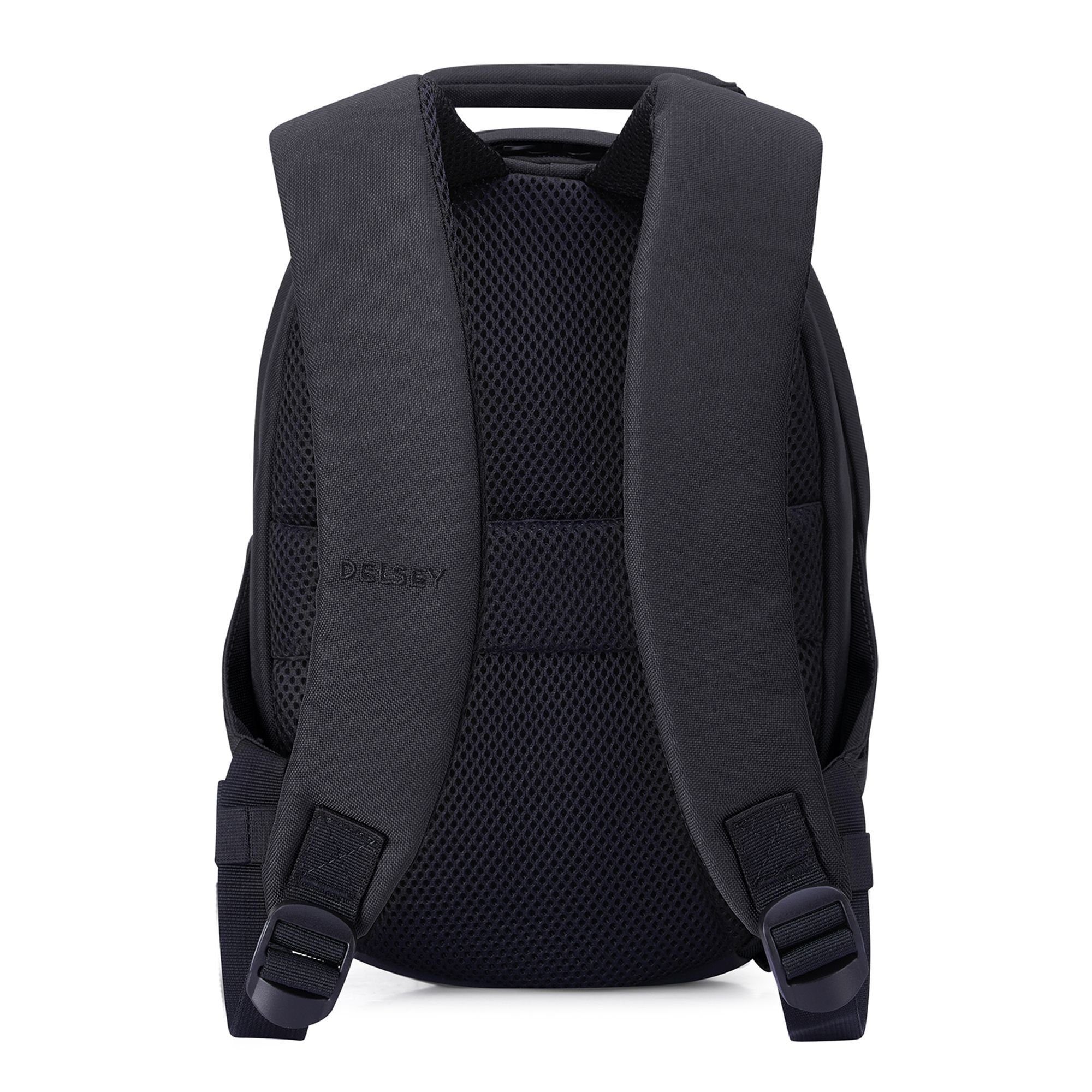 Delsey Securban, PET Cityrucksack schwarz