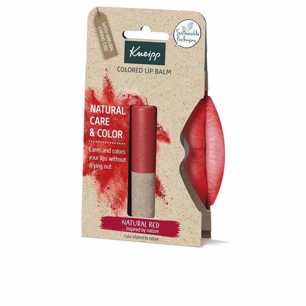 Kneipp Lippenpflegemittel Naturfarbener Lippenbalsam Rot Barevna1 2 Balza m Na Rty