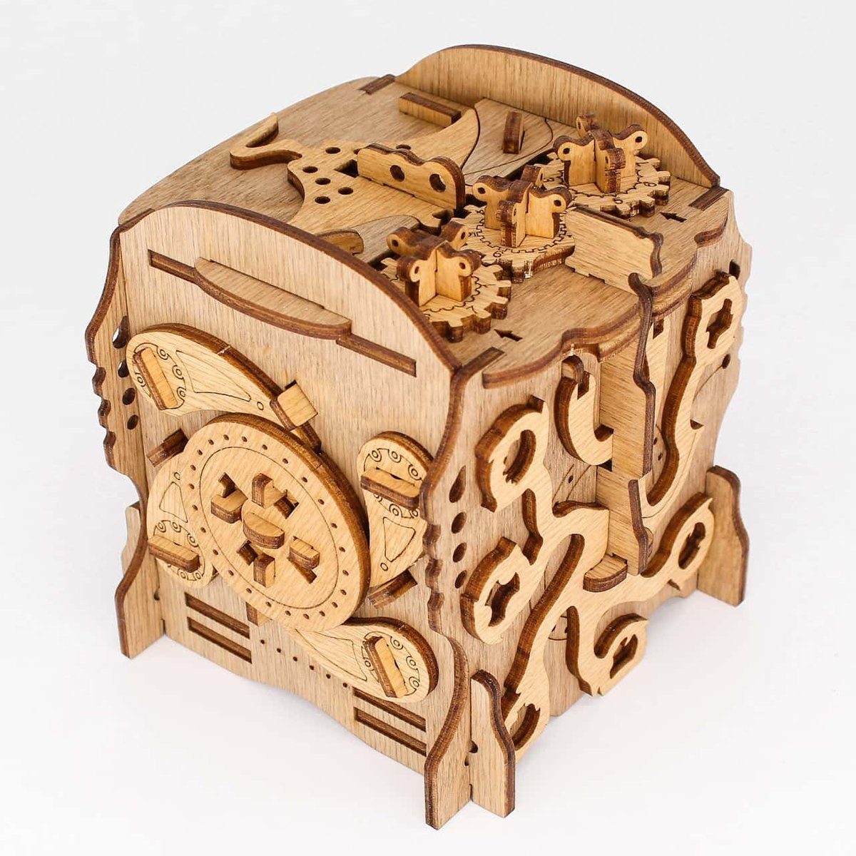 iDventure Spiel Cluebox - Escape Room in einer Box. Captain Nemo`s Nautilus, Knobelspiel, Holzspiel