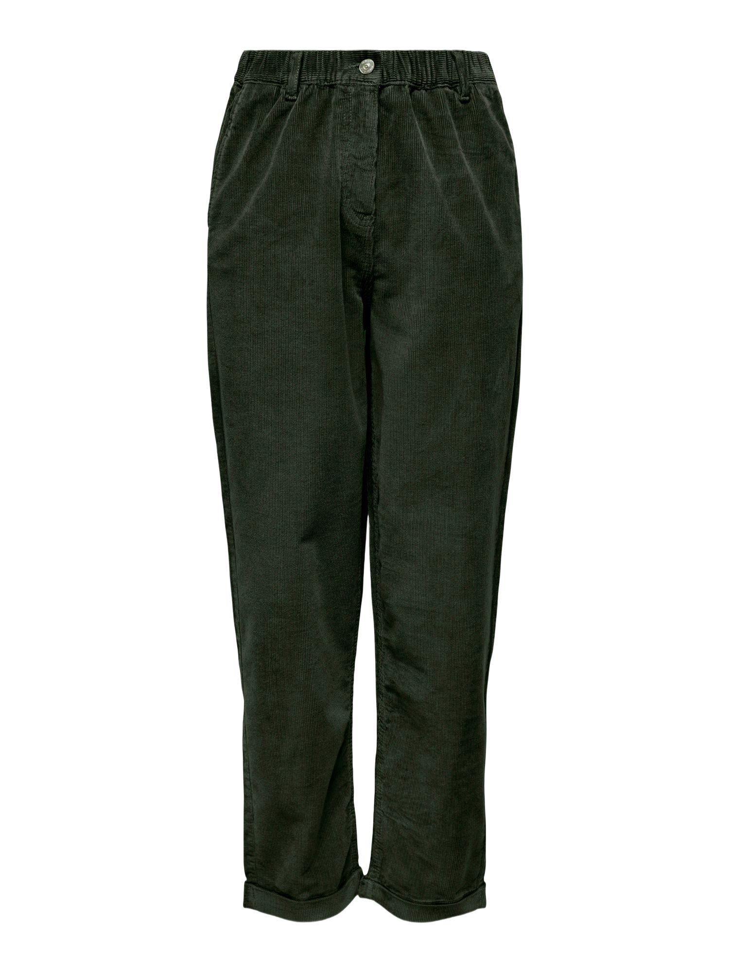 ONLY Stoffhose 2027 4_PREFALL grün,Casual,Baumwolle,Unifarben,Regular Fit,Mittel