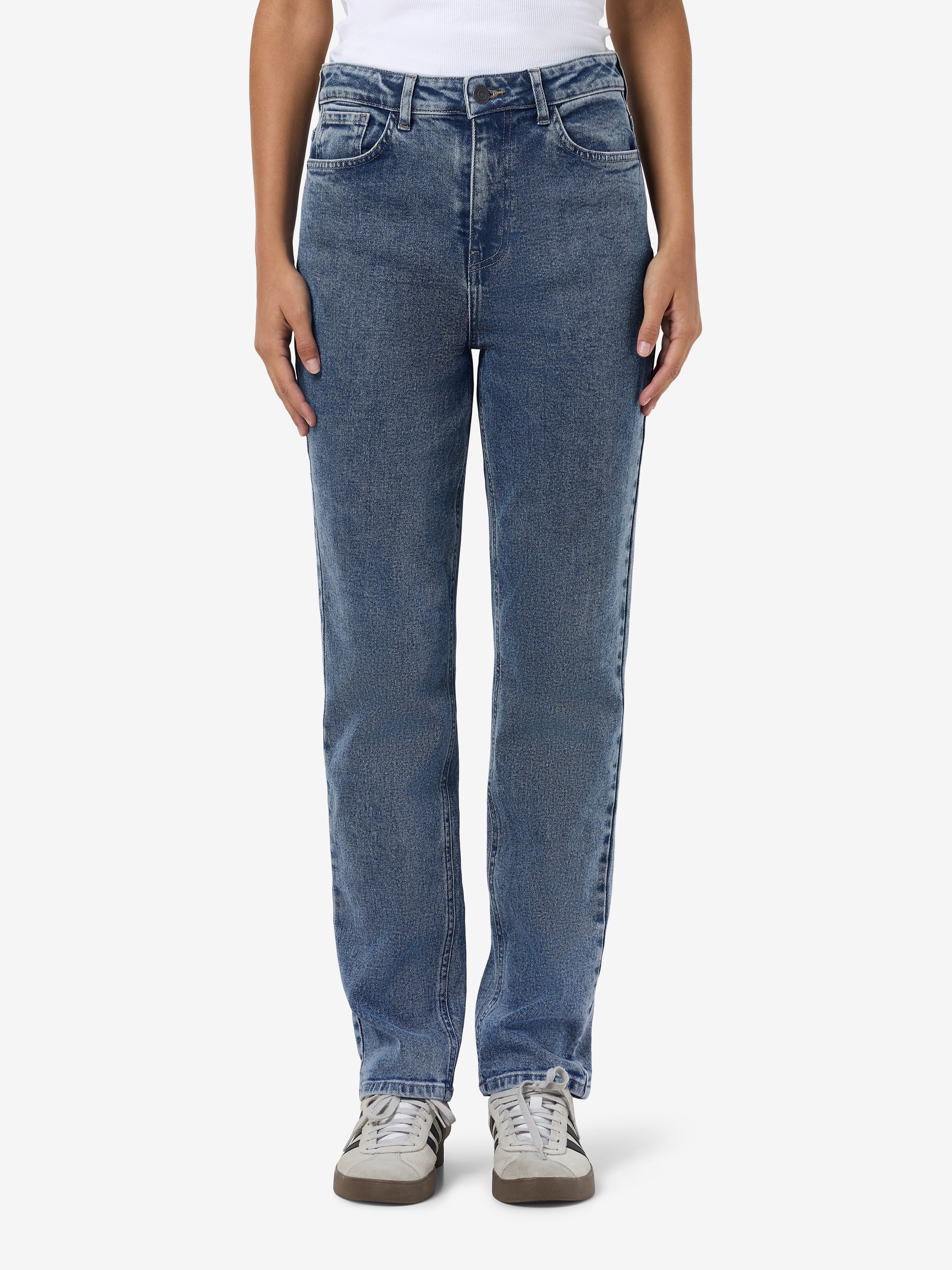 Noisy may High-waist-Jeans NMDAISY HW MOM FIT JEAN AZ394MB FWD NOOS günstig online kaufen