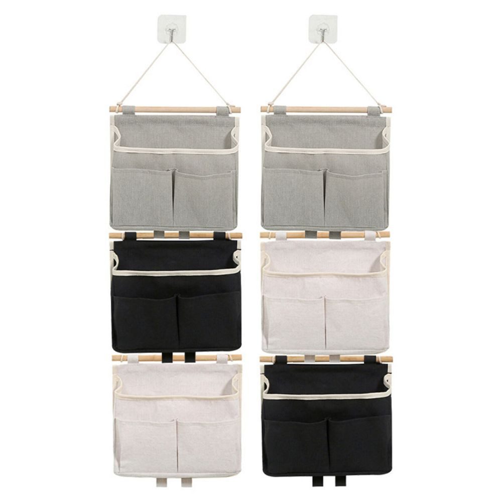 Hängeregal Türaufhängetasche Hängeorganizer Stoff Aufbewahrung Storage Wandtasche