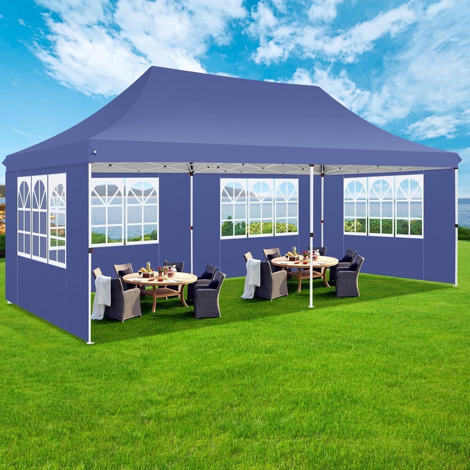 COBIZI Faltpavillon "Faltpavillon 3x6m Wasserdicht Stabil Winterfest Partyzelt