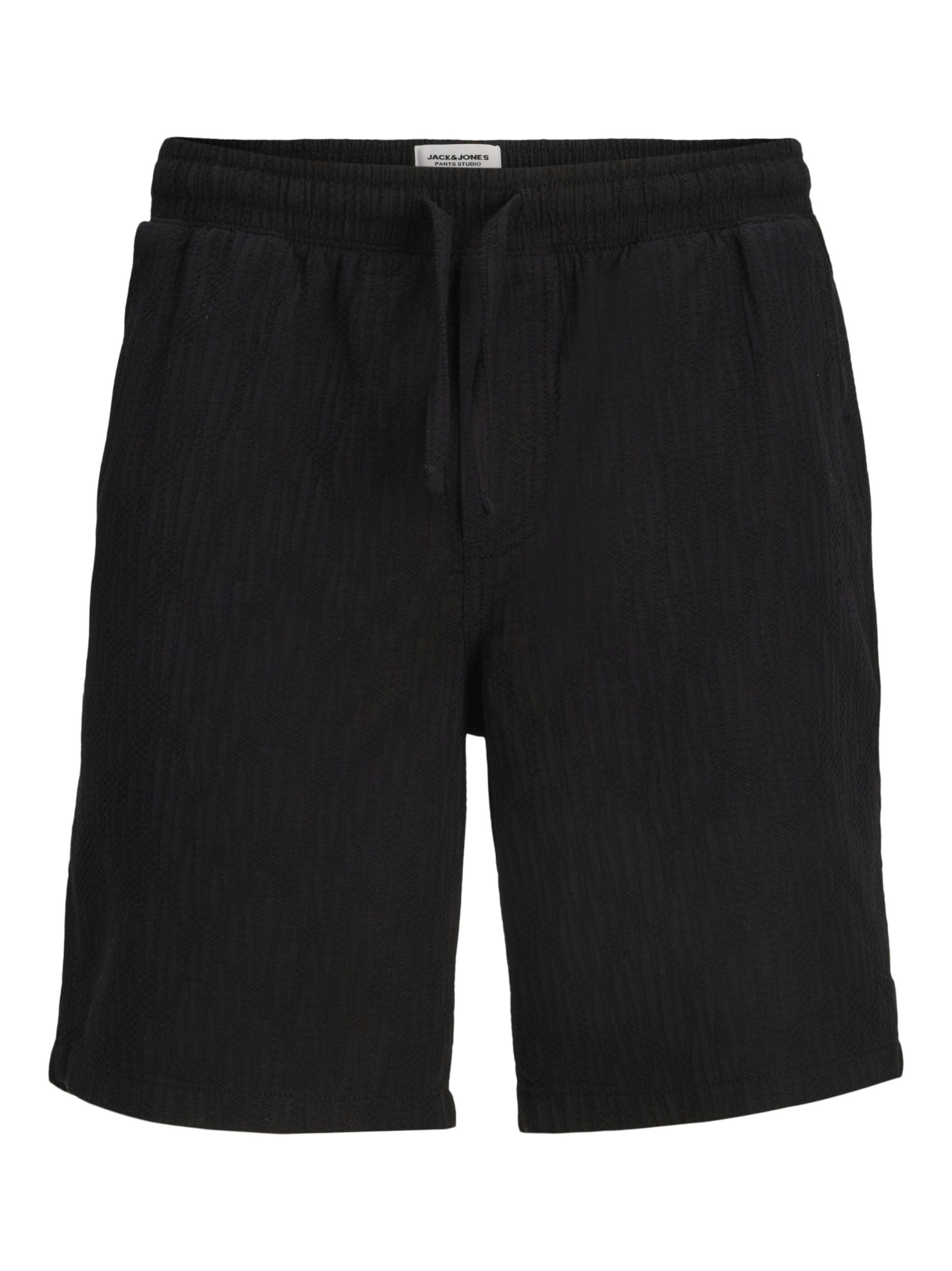 Jack & Jones Bootcuthose JPSTJAIDEN WAVY JOGGER SHORT REG SN, Black