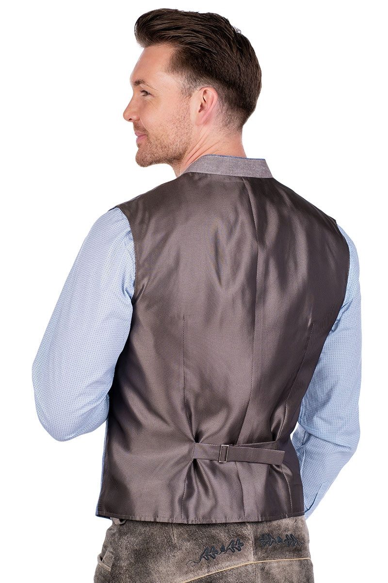 Gebr. Weis menswear Trachtenweste Trachtenweste - BODENSEE - stahlblau günstig online kaufen