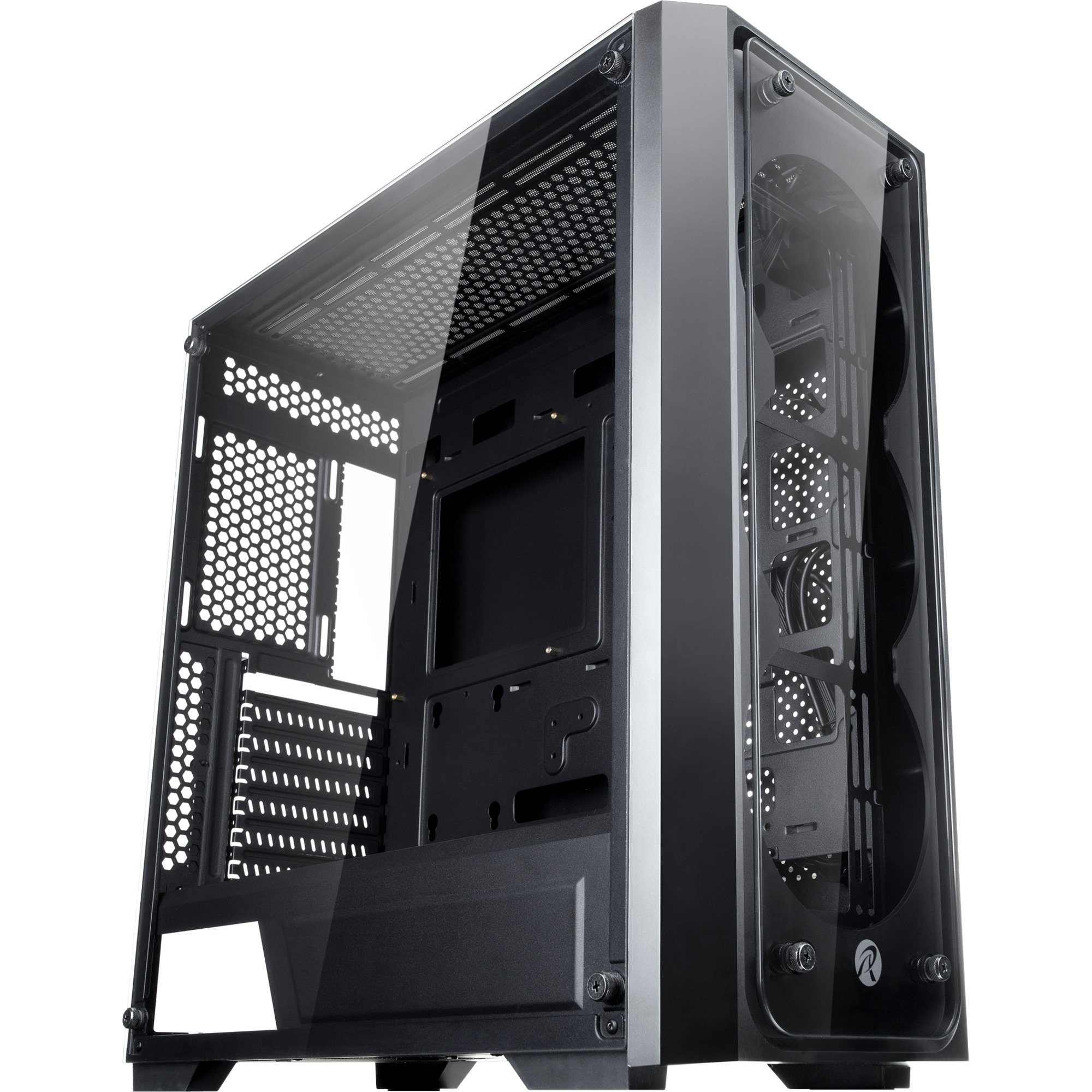 PC-Gehäuse RAIJINTEK PONOS TG4, Tower-Gehäuse, (Tempered