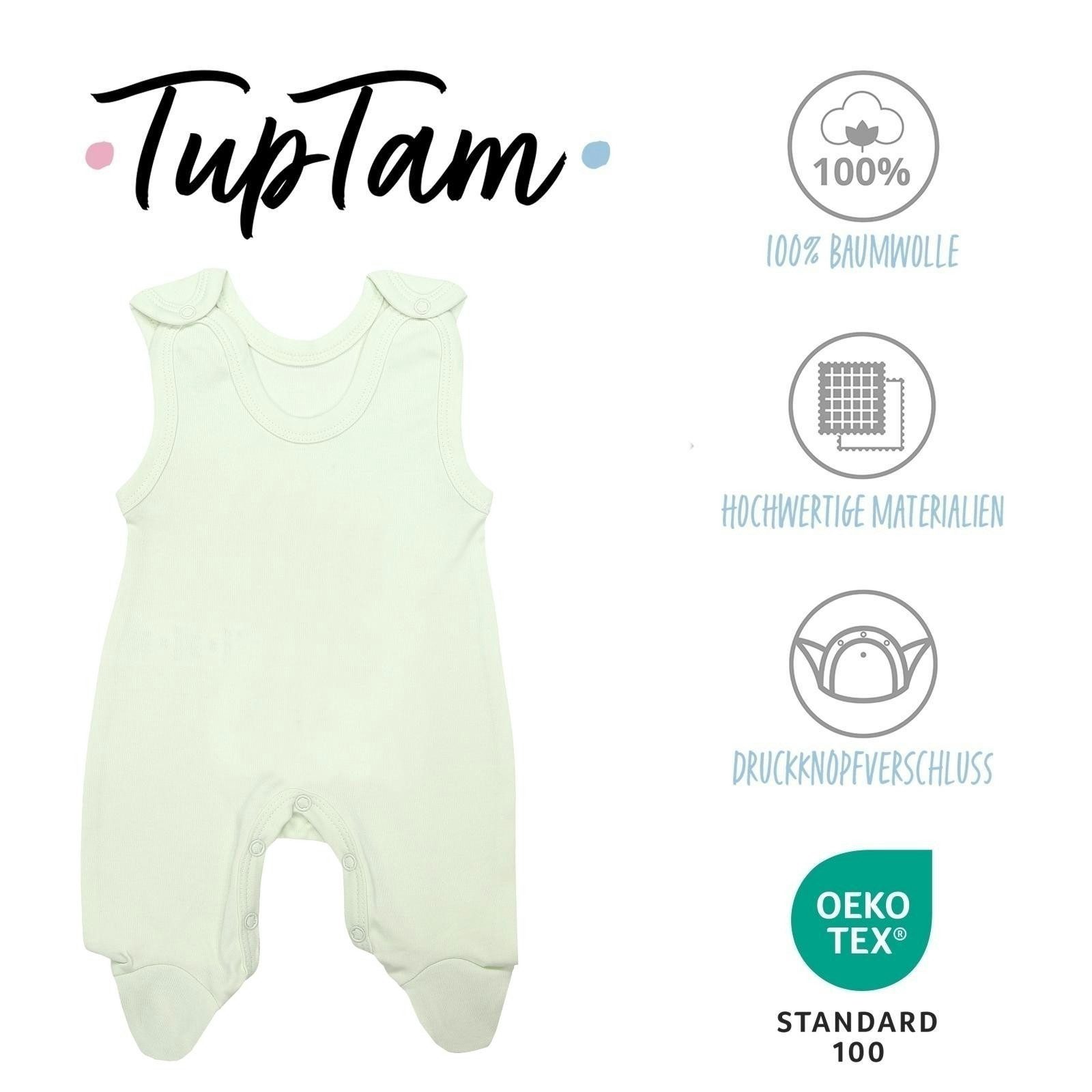 TupTam Strampler TupTam Baby Unisex Strampler mit Aufdruck Spruch 5er Pack