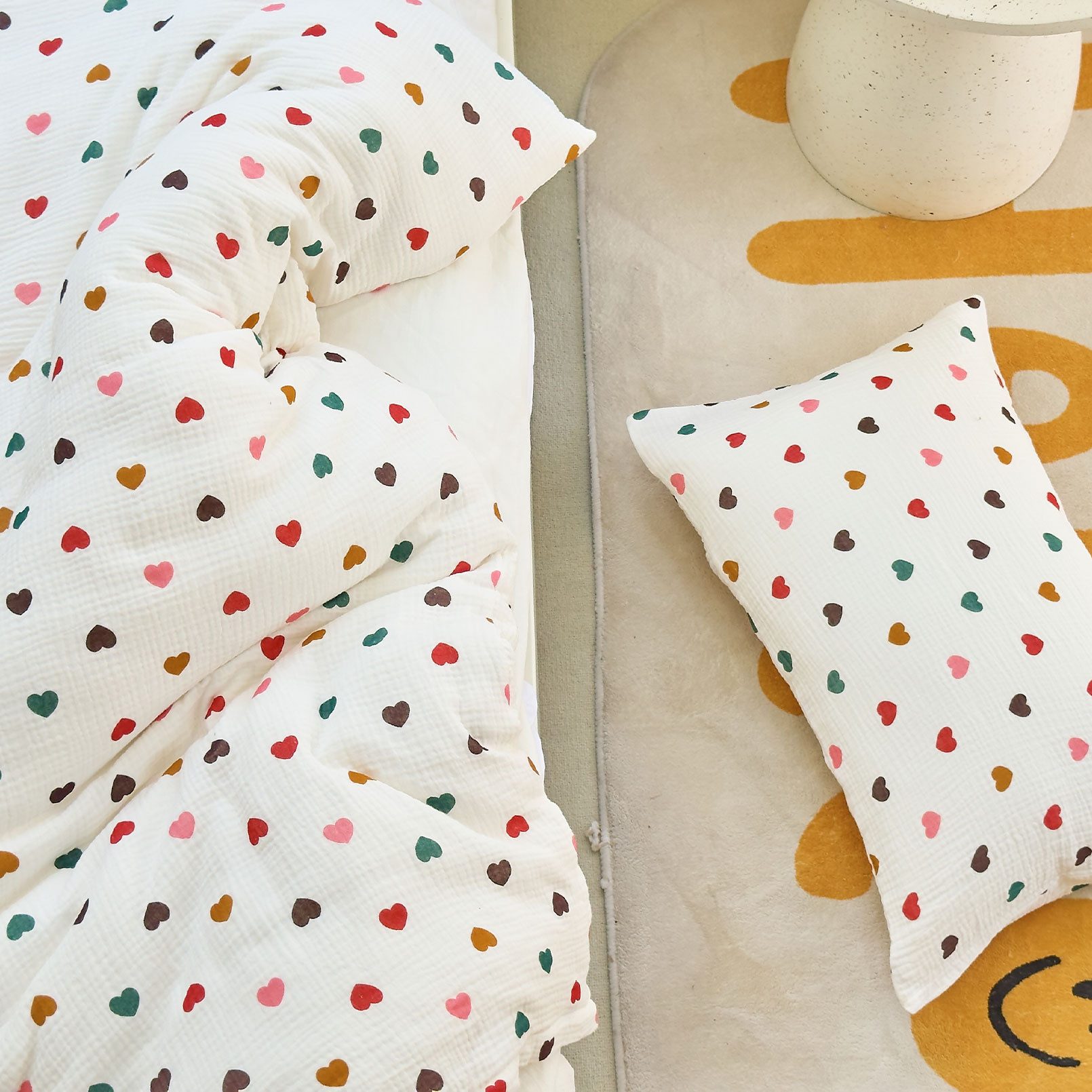 KEAYOO Kinderbettwäsche Muslin Bettwäsche Baumwolle Double günstig online kaufen