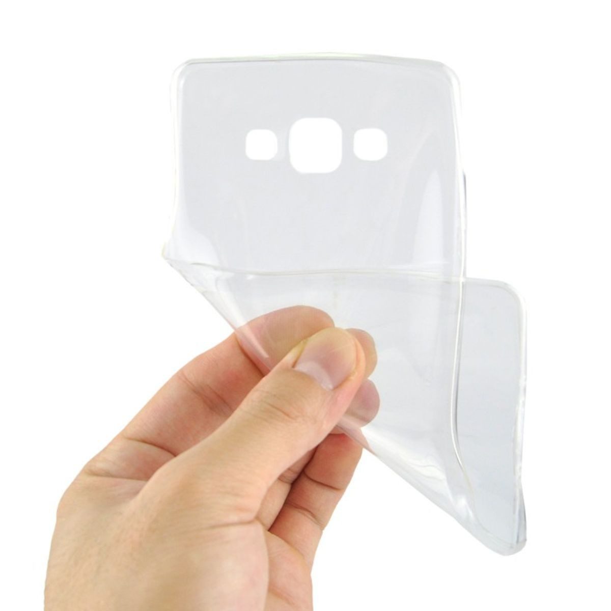 König Design Handyhülle Samsung Galaxy A7, Samsung Galaxy A7 Handyhülle Ultra Dünn Bumper Backcover Transparent