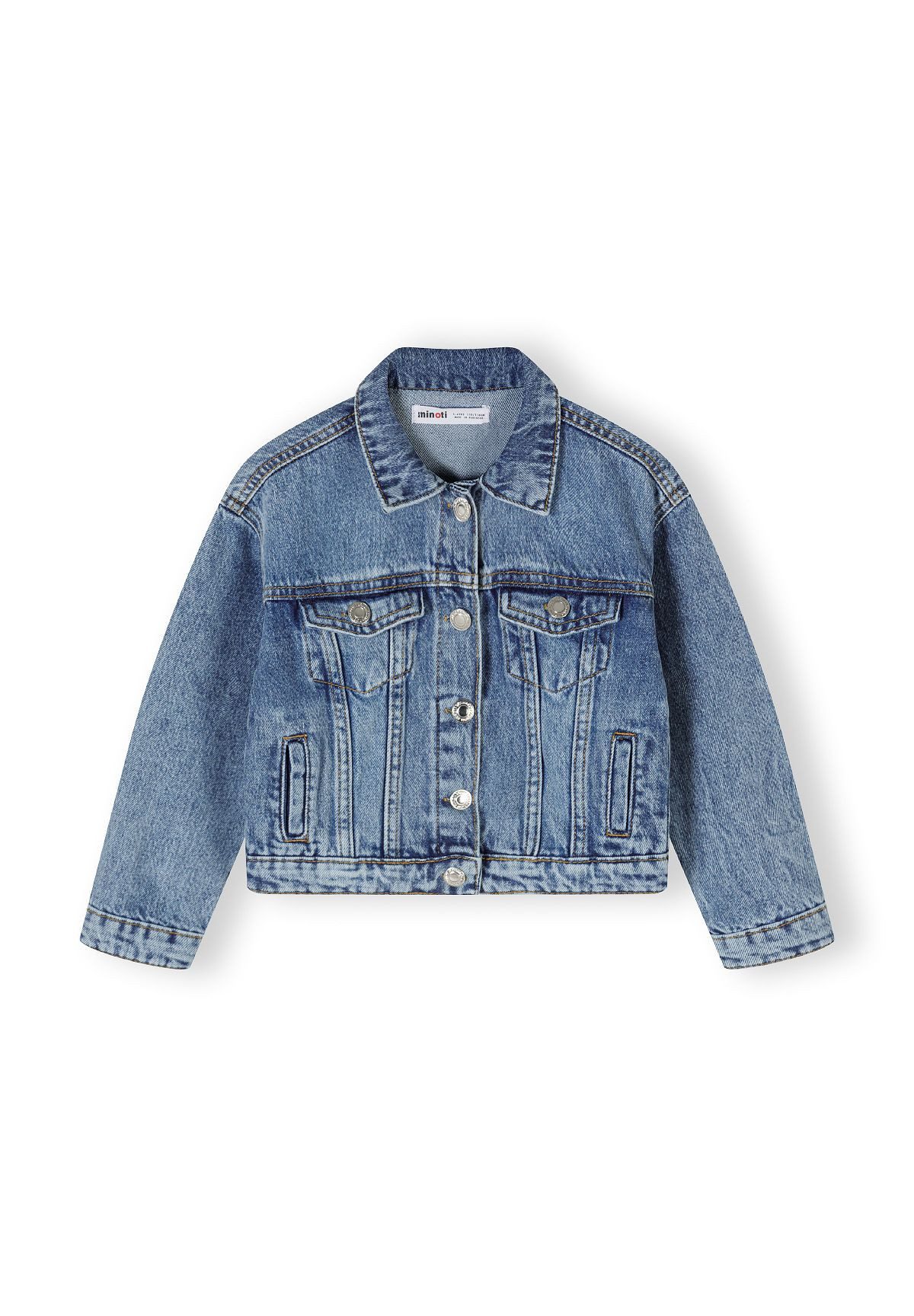 MINOTI Jeansjacke Jeansjacke (2y-14y) trendiger Denim