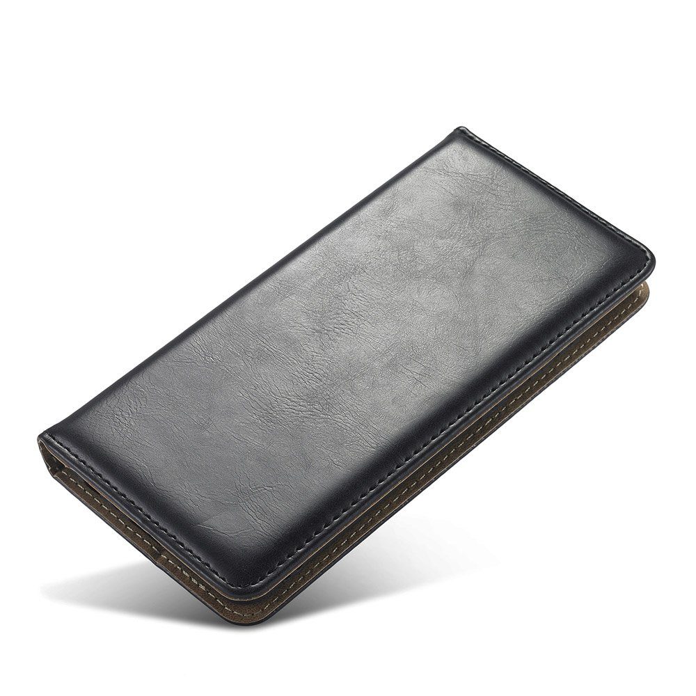 FITSU Handyhülle Handytasche für Samsung Galaxy S24 FE Hülle Schwarz 6,7 Zoll, Flipcase für Samsung S24 FE Handyhülle, Handytasche mit Kartenfach