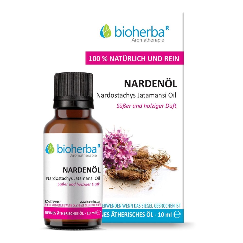 BIOHERBA R Pflege-Set Nardenöl Reines ätherisches Öl 5 ml