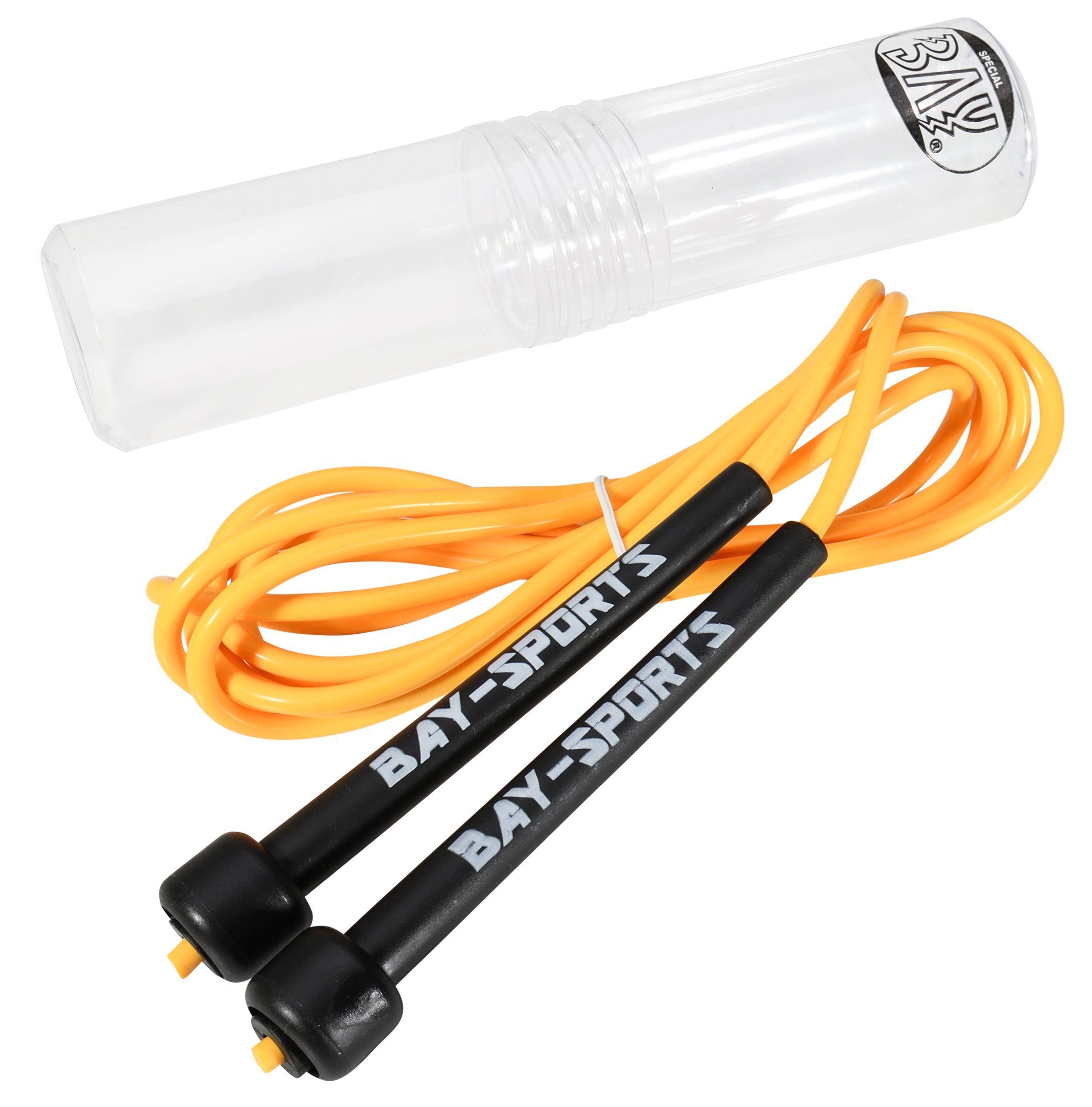 Springseil High Speed Nylon Sprungseil gelb Hüpfseil Skipping Rope Adult