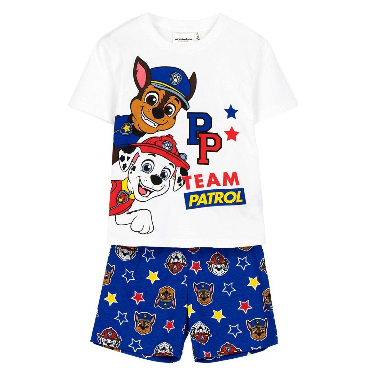Pyjama Paw Patrol Schlafanzug Kinder Pyjama T-Shirt & Short