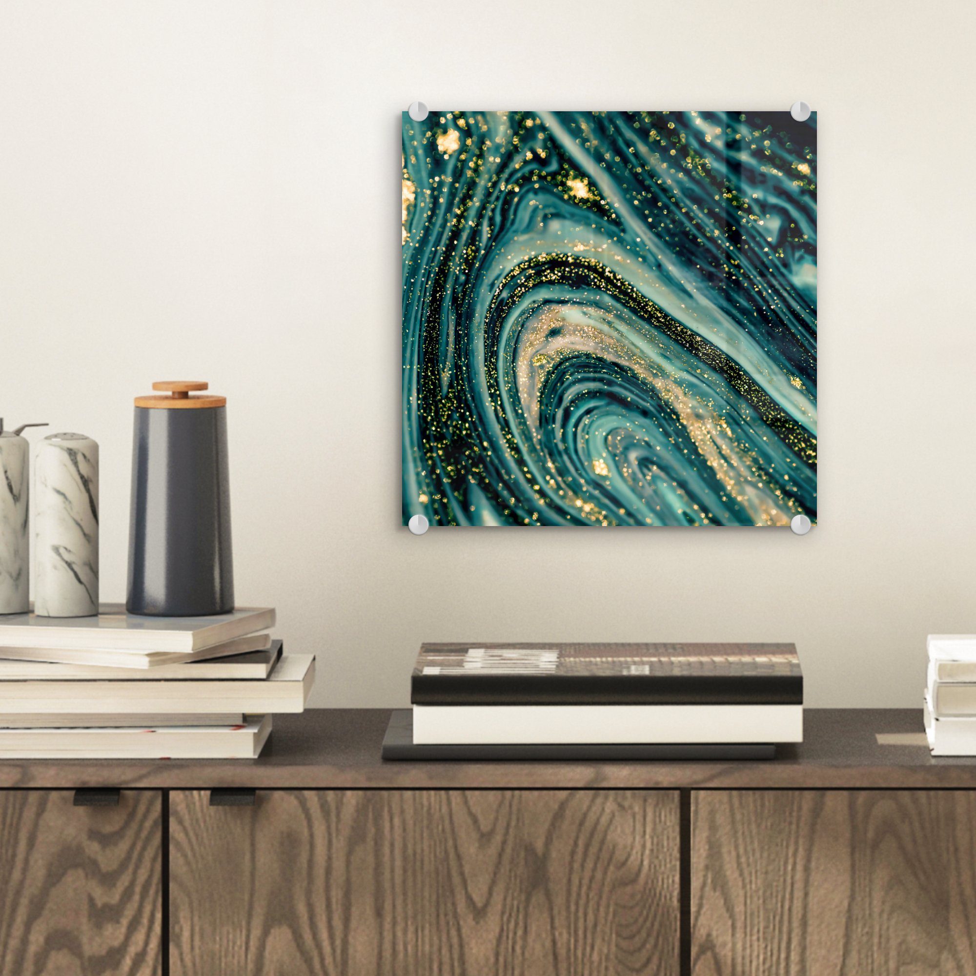 MuchoWow Acrylglasbild Marmoroptik - Luxus - günstig online kaufen