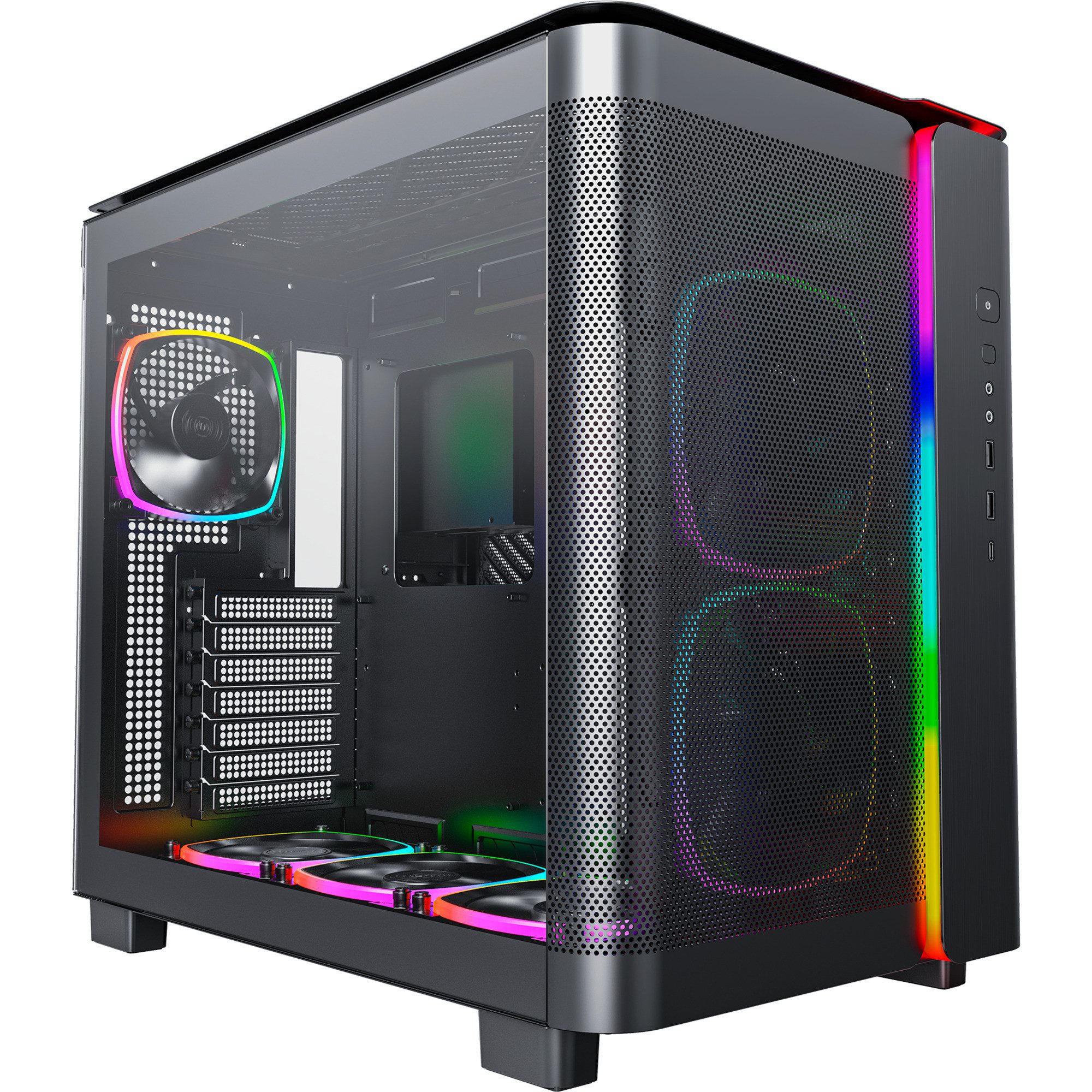 MONTECH PC-Gehäuse Montech KING 95 PRO, Tower-Gehäuse, (Tempered