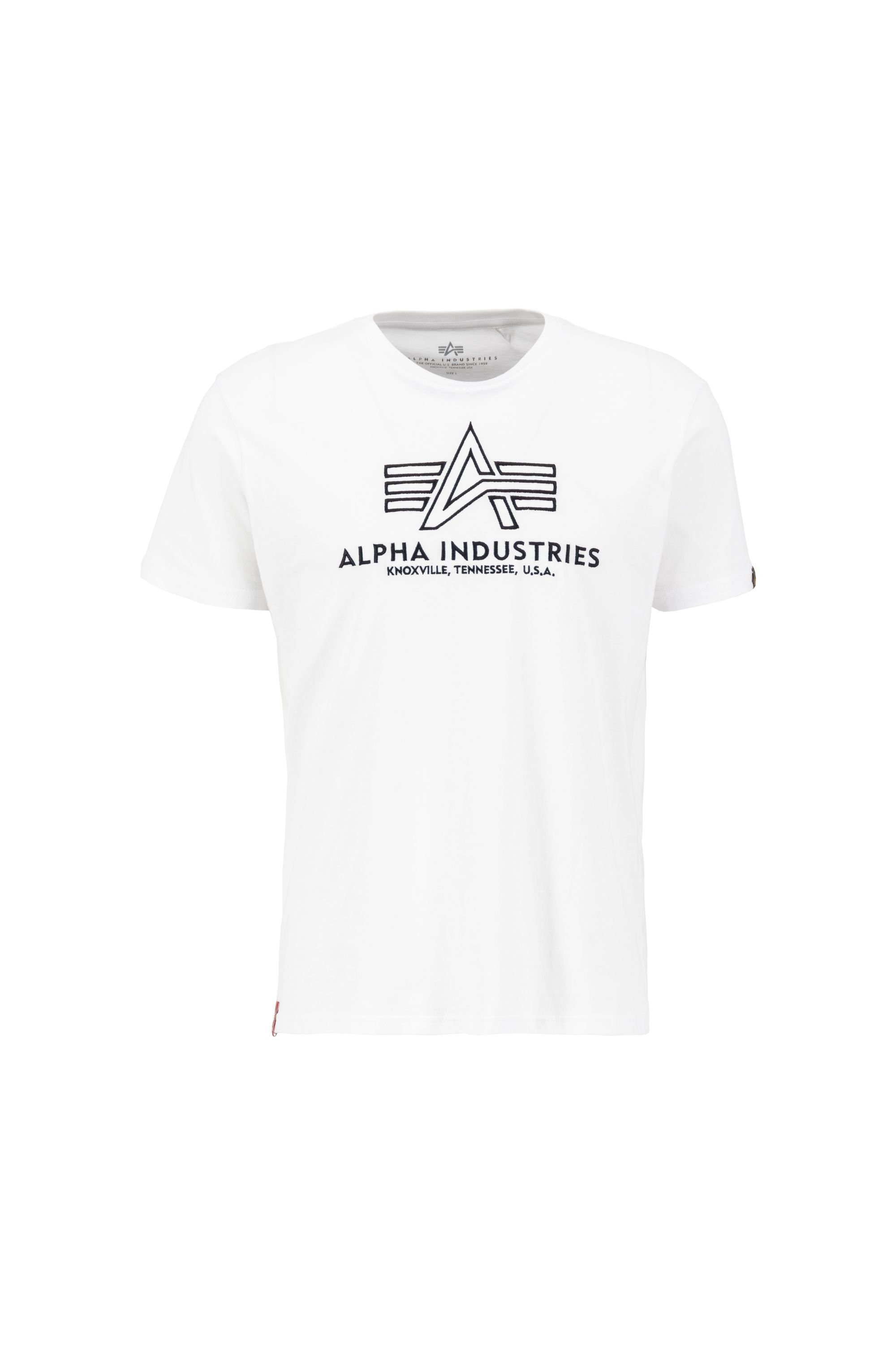 white Alpha T-Shirt Industries