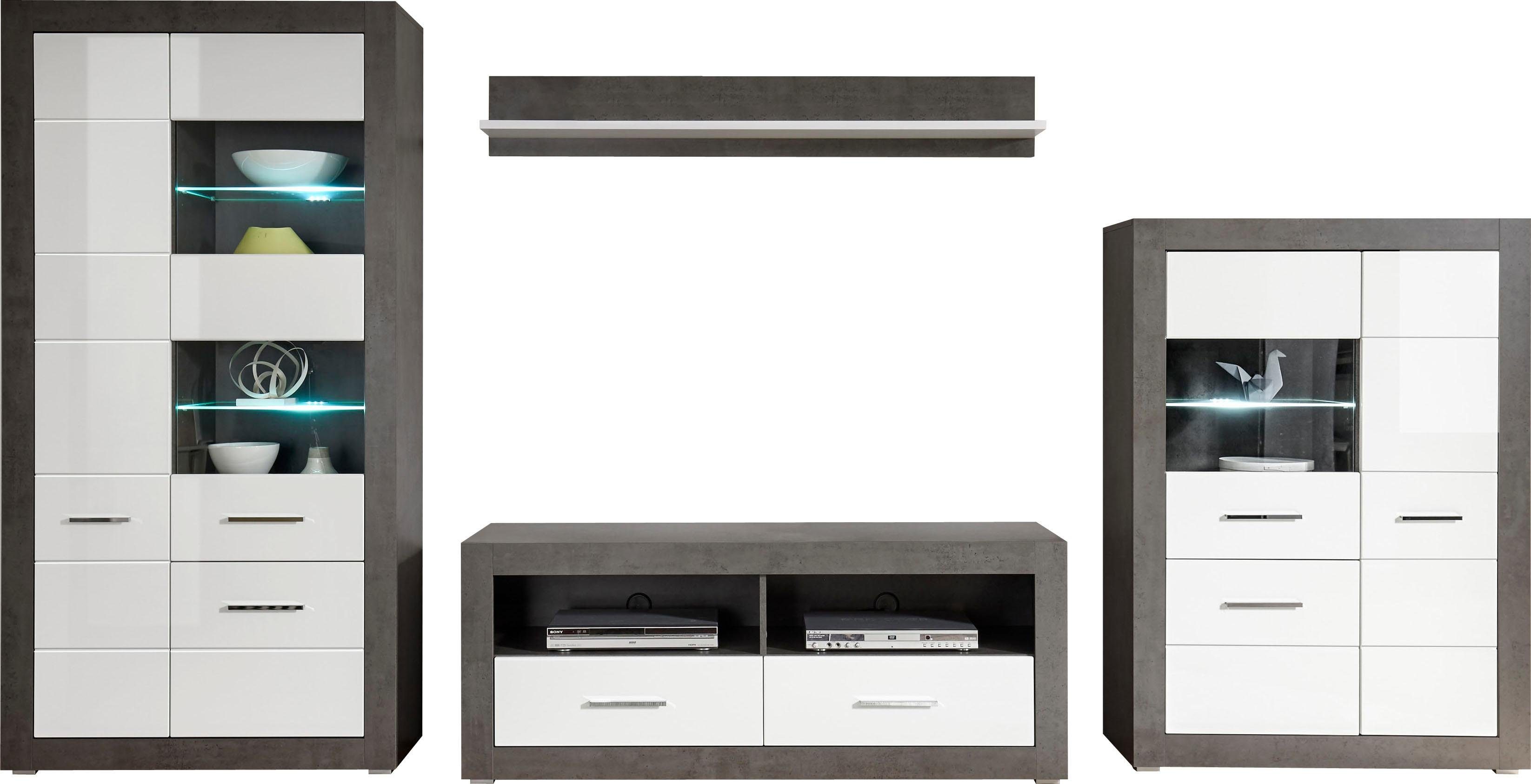INOSIGN Wohnwand "Etero", (Set, 4 St.) günstig online kaufen
