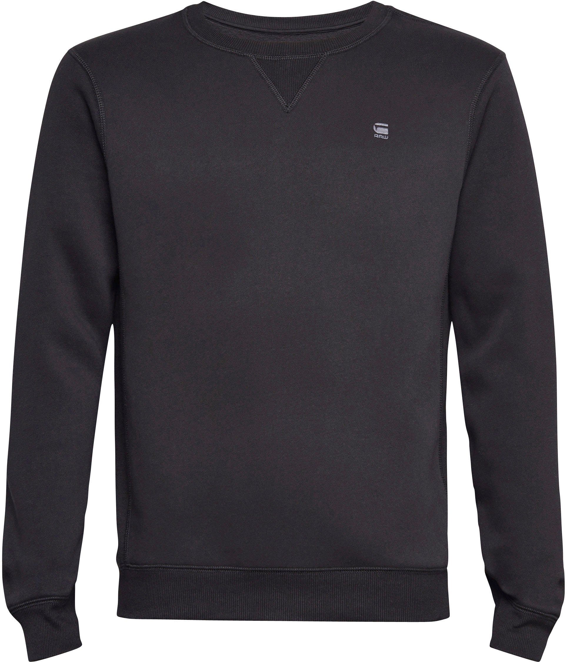 G-Star RAW Sweatshirt Premium Core black Sweat dk. Pacior