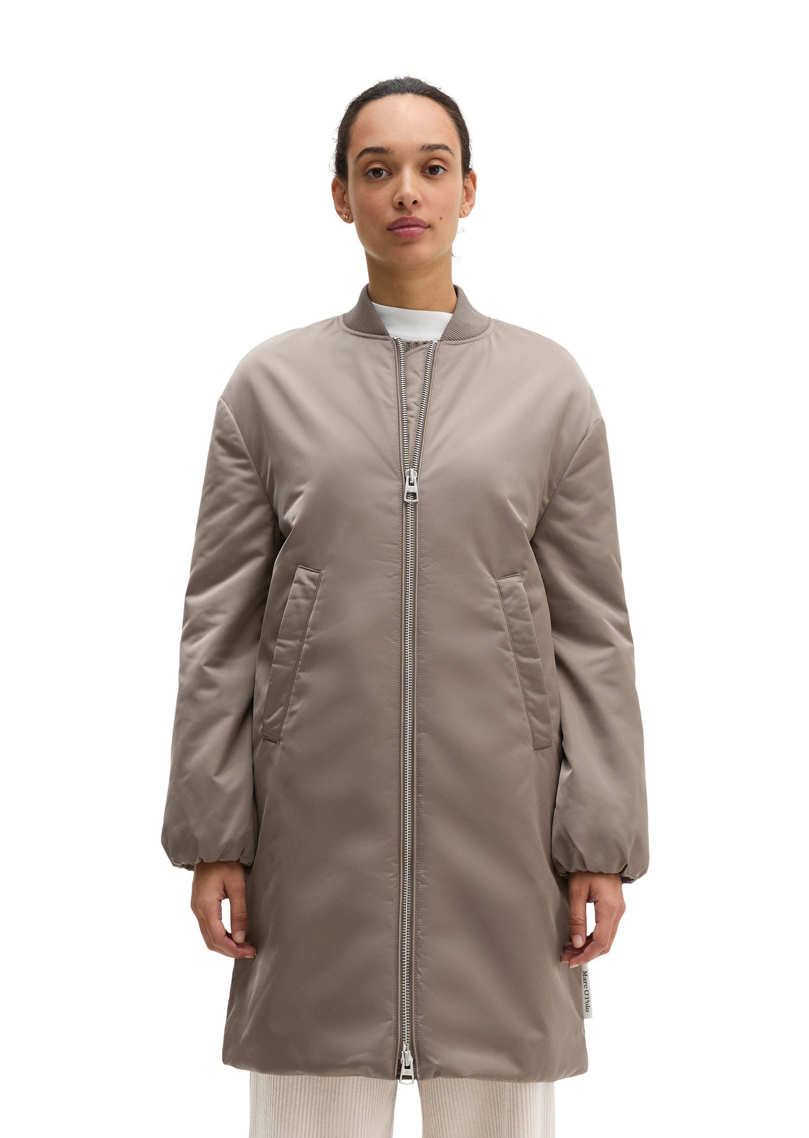 Marc O'Polo Kurzmantel aus recyceltem Polyester