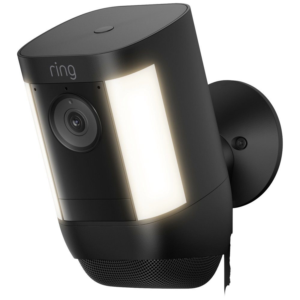 Ring Überwachungskamera ring Spotlight Cam Pro - Plug-In - Black 8SC1S9-BEU2 WLAN IP Überwach (8SC1S9-BEU2 (Spotlight Cam Pro - Plug-In - Black)