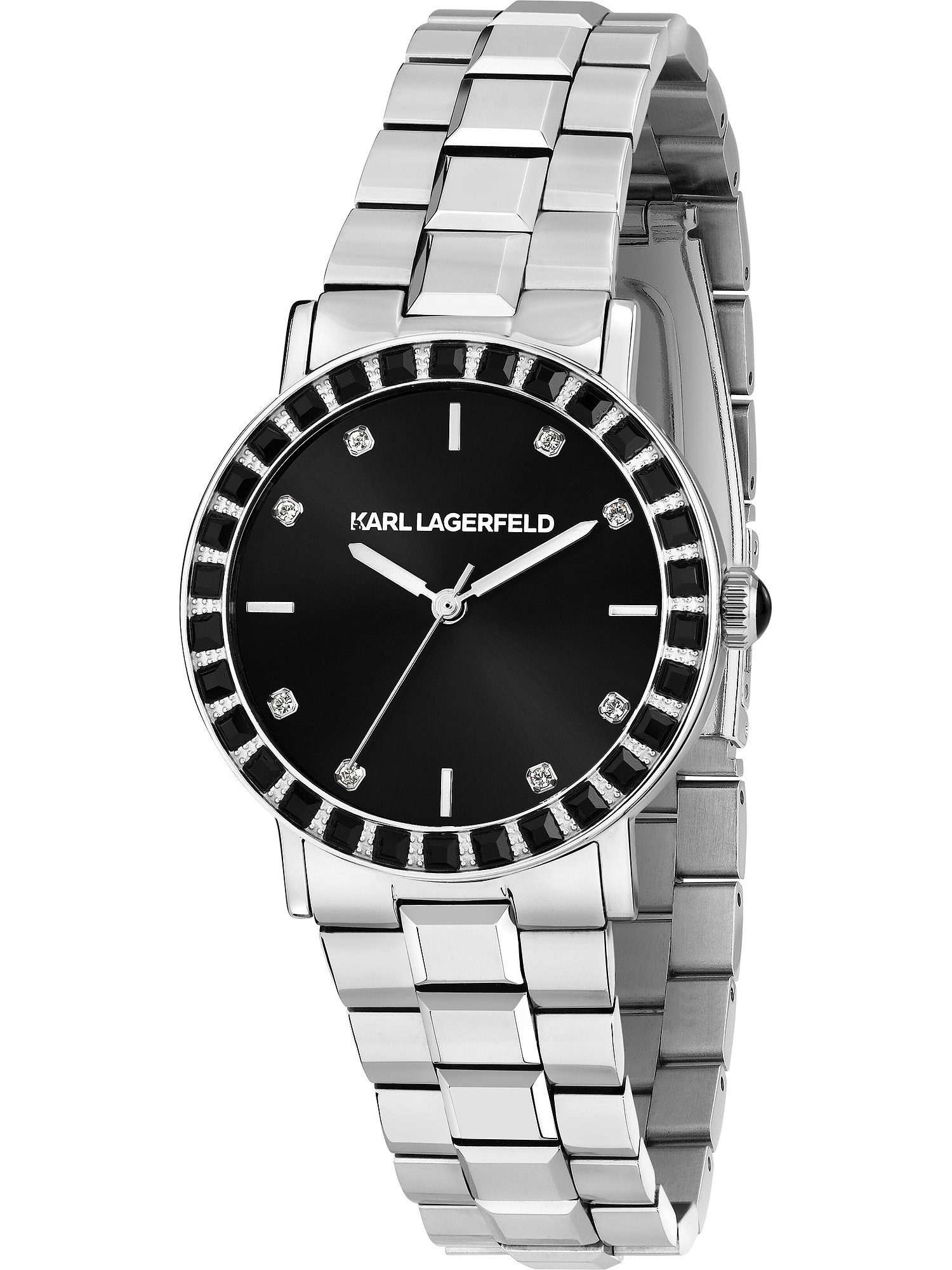 KARL LAGERFELD Quarzuhr Karl Lagerfeld Damen-Uhren Analog Quarz