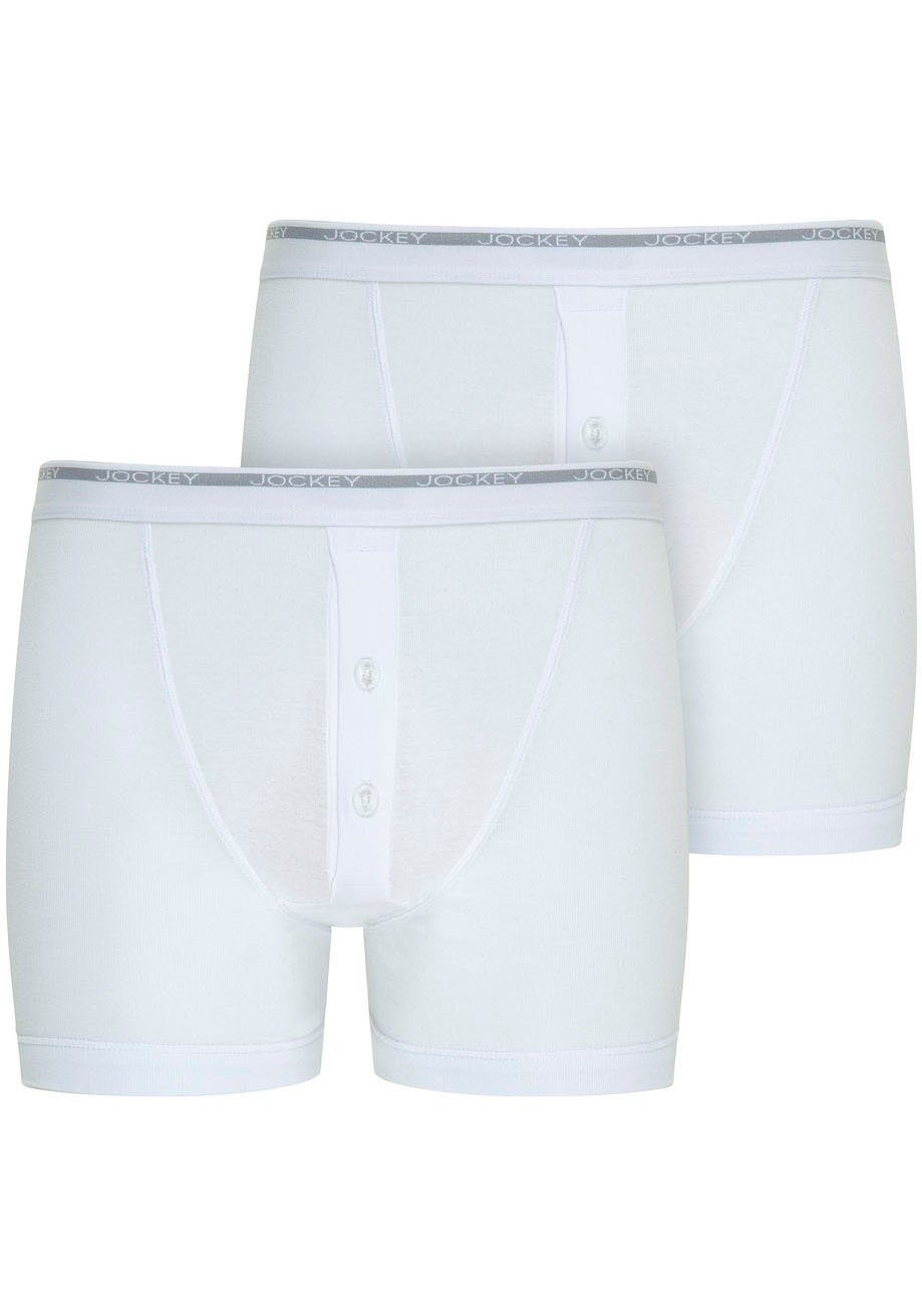 Classic Modern 2-St) weiß (Packung, Jockey Trunk