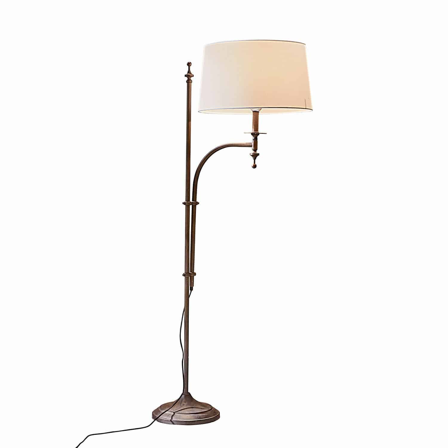 Mirabeau Stehlampe Stehlampe Salvaterre antikbraun/creme