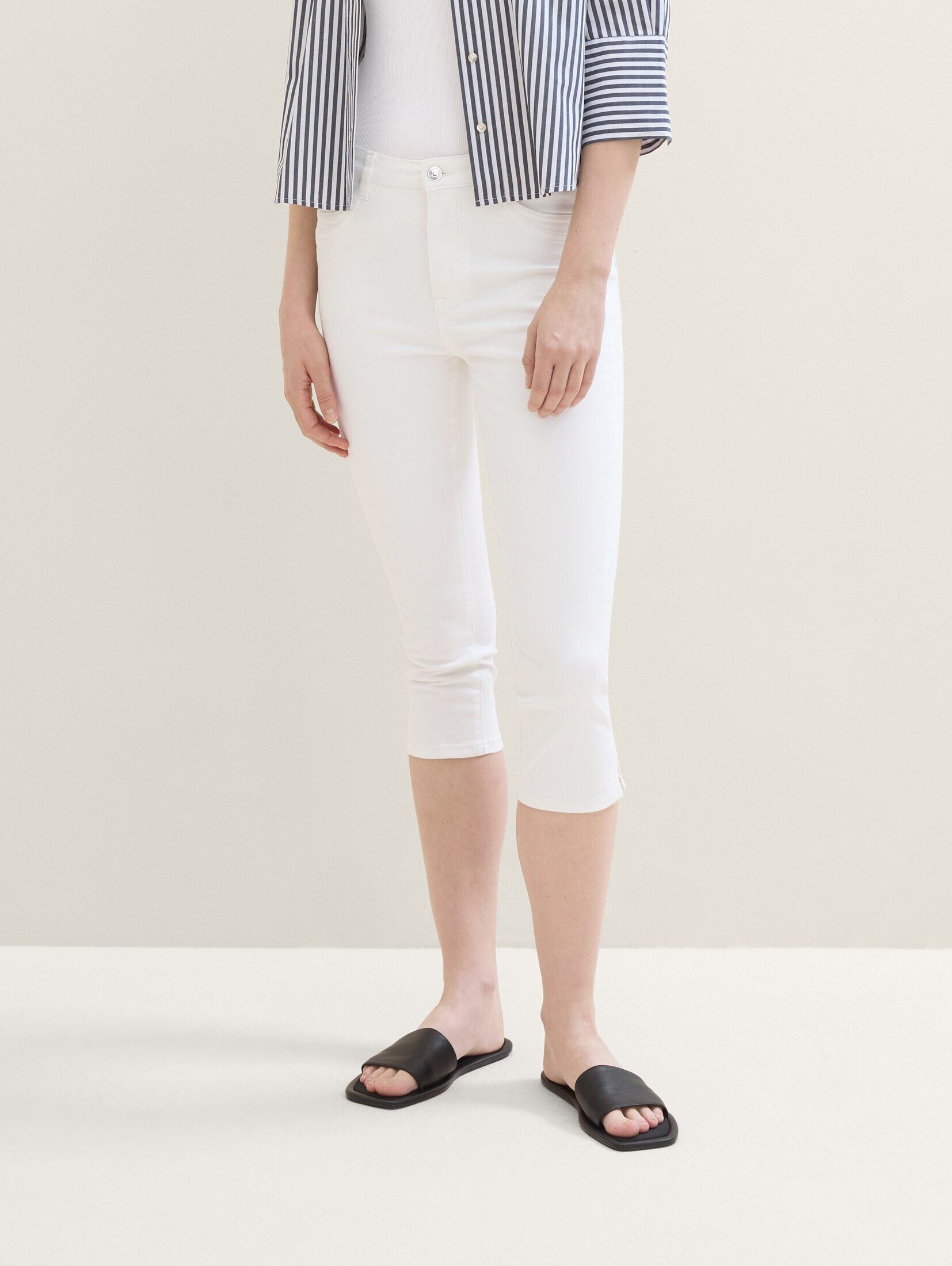 TOM TAILOR Caprijeans KATE mit Bio-Baumwolle günstig online kaufen