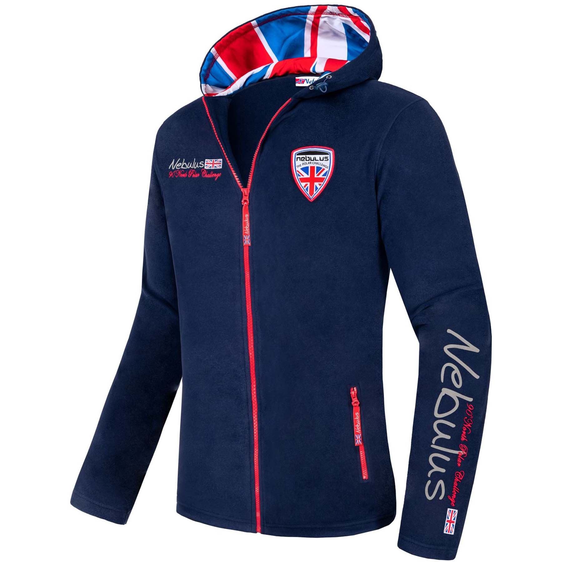 Fleecejacke KINGHOOD, Q1711 - Herren, navy, XL