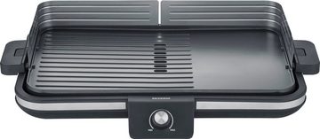 Severin Tischgrill Plancha, PG 8564, 2300 W, Nach wenigen Minuten kann der Grillspaß beginnen