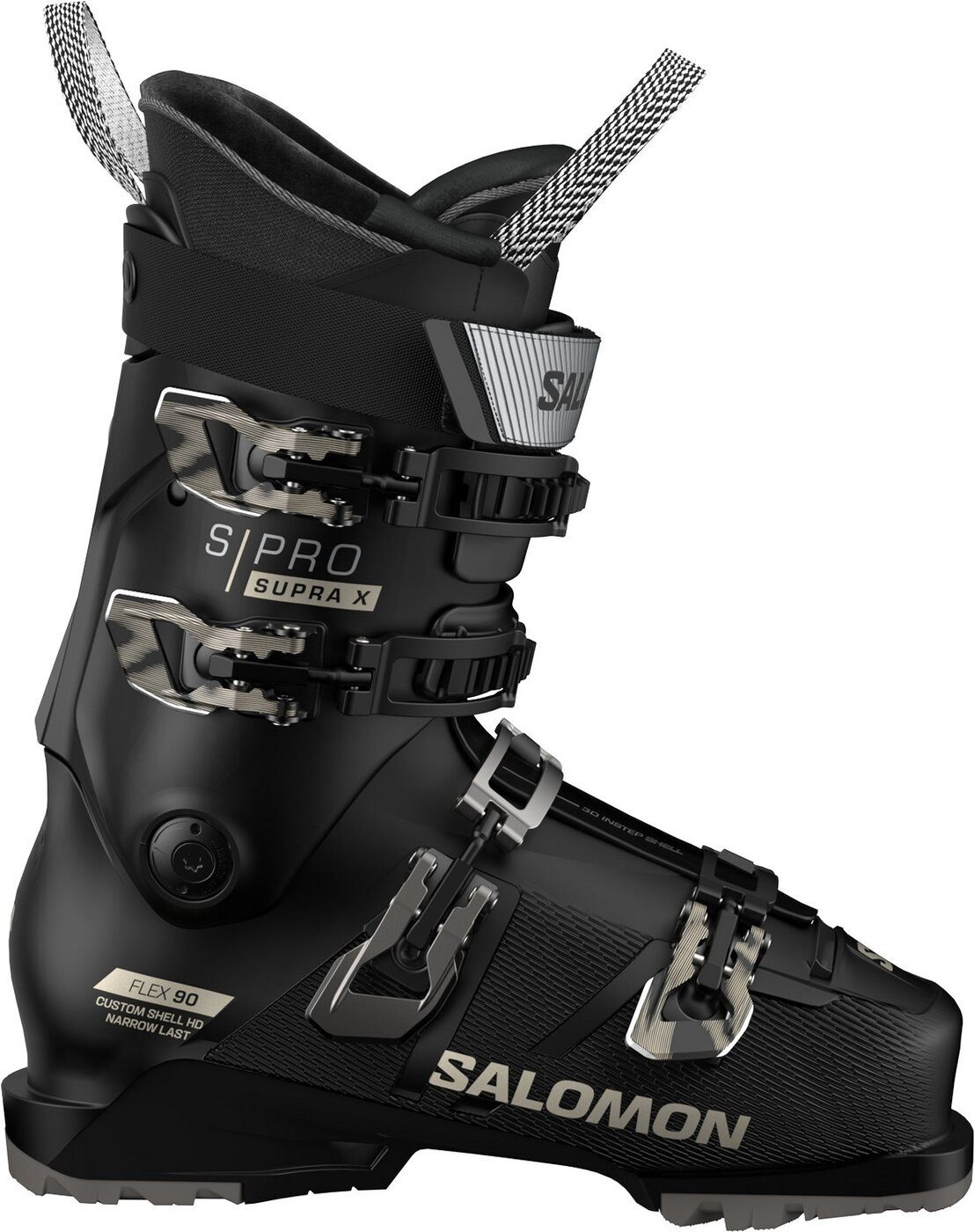 Salomon ALP. BOOTS S/PRO SUPRA X90 W GW Bk/L Br BLACK/LIGHT BRONZE MET./LIGHT Skischuh