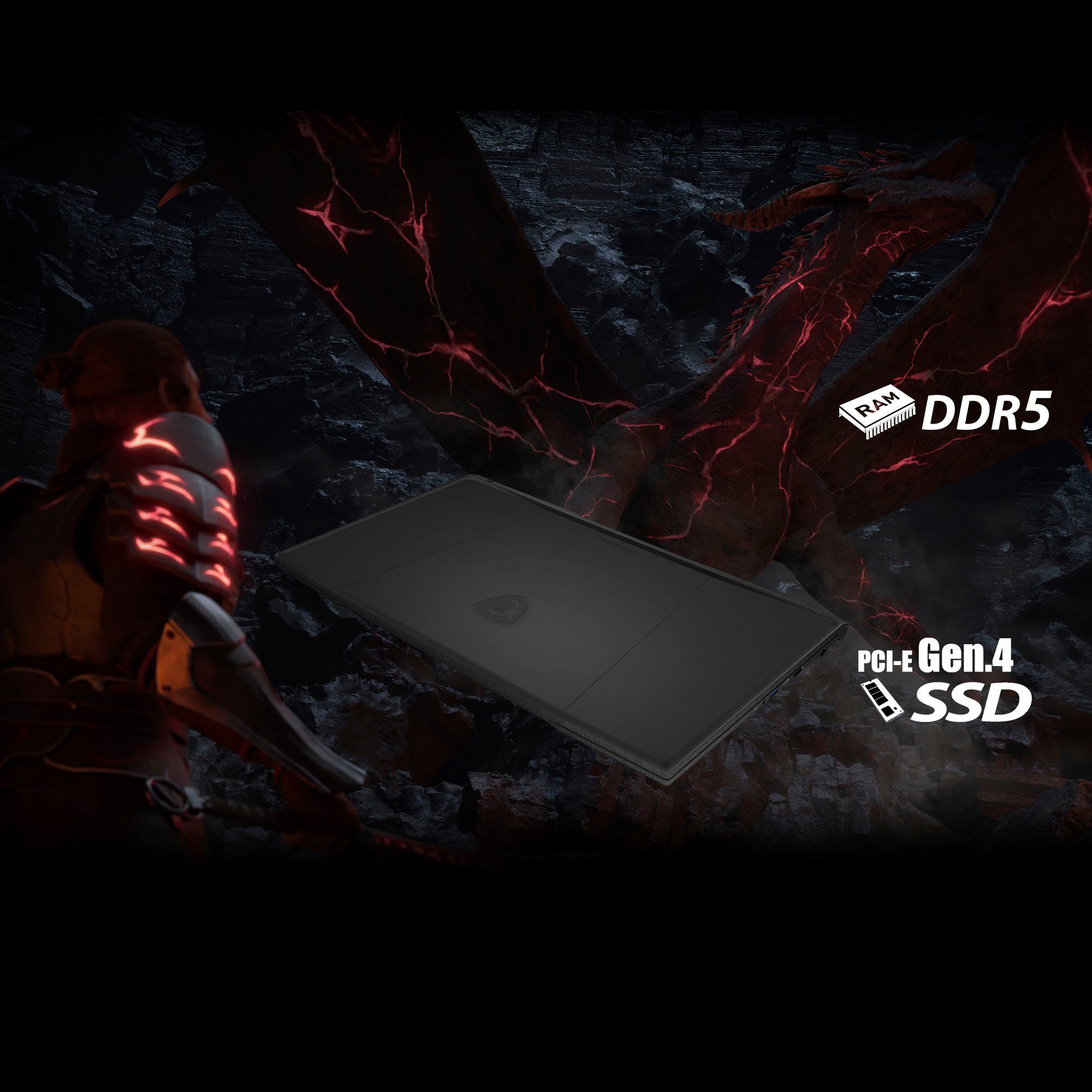 Gaming-Notebook (43,9 B12VFK-406 RTX Core SSD) Katana GB MSI Zoll, cm/17,3 i7 12650H, GeForce Intel 4060, 17 1000