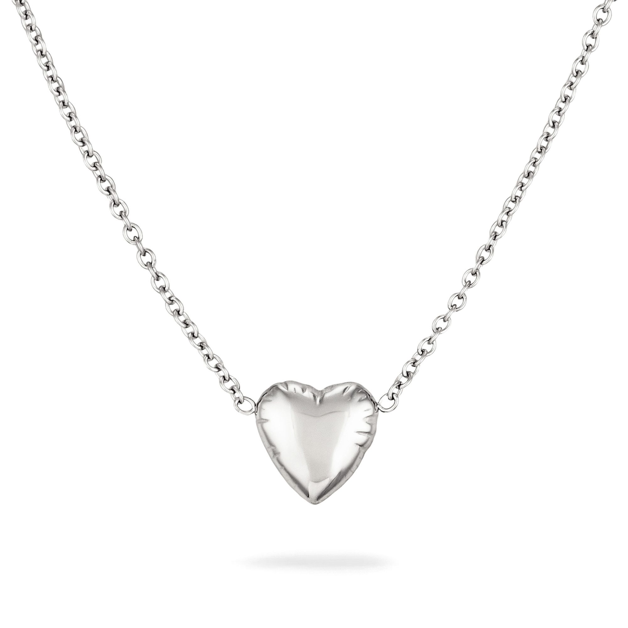 Kette mit Anhänger Schmuck Geschenk Edelstahl Halskette Balloon Hearts