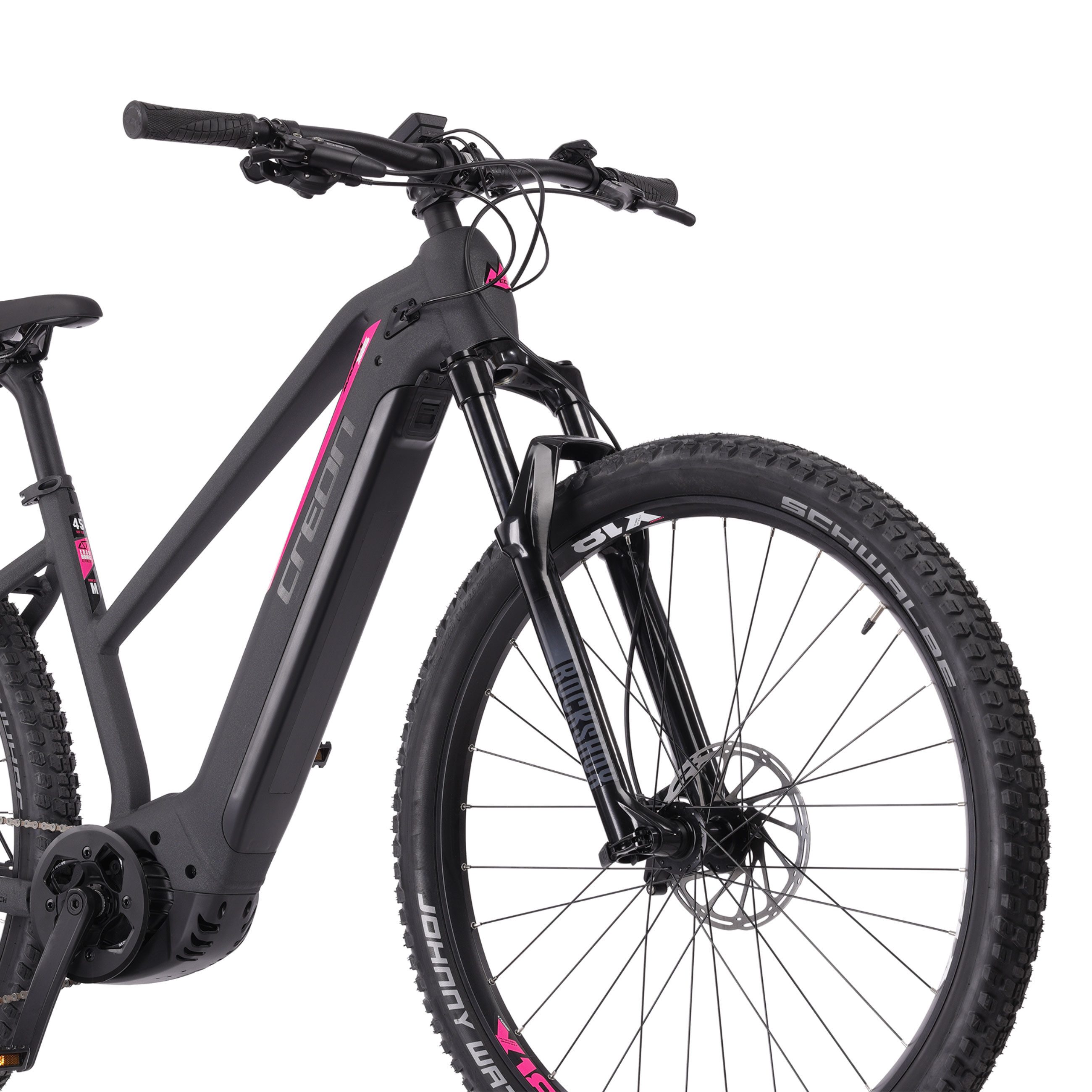 Airtracks E-Bike Mountainbike 29 Zoll Damen E-MTB MAVERIX XR6 Lady BOSCH PERFORMANCE LINE CX, 12 Gang SRAM SX EAGLE Schaltwerk, Kettenschaltung, Mittelmotor, 750 Wh, (POWERTUBE SMART SYSTEM), Display BOSCH 'KIOX 300, MTB Fahrrad- 45cm 49cm 53cm - Mod. 2026