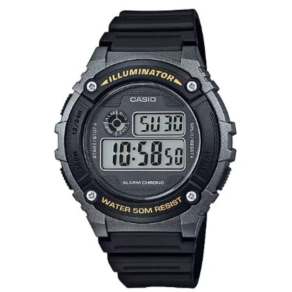 CASIO Luxusuhr Vintage Mod. Illuminator Schwarz