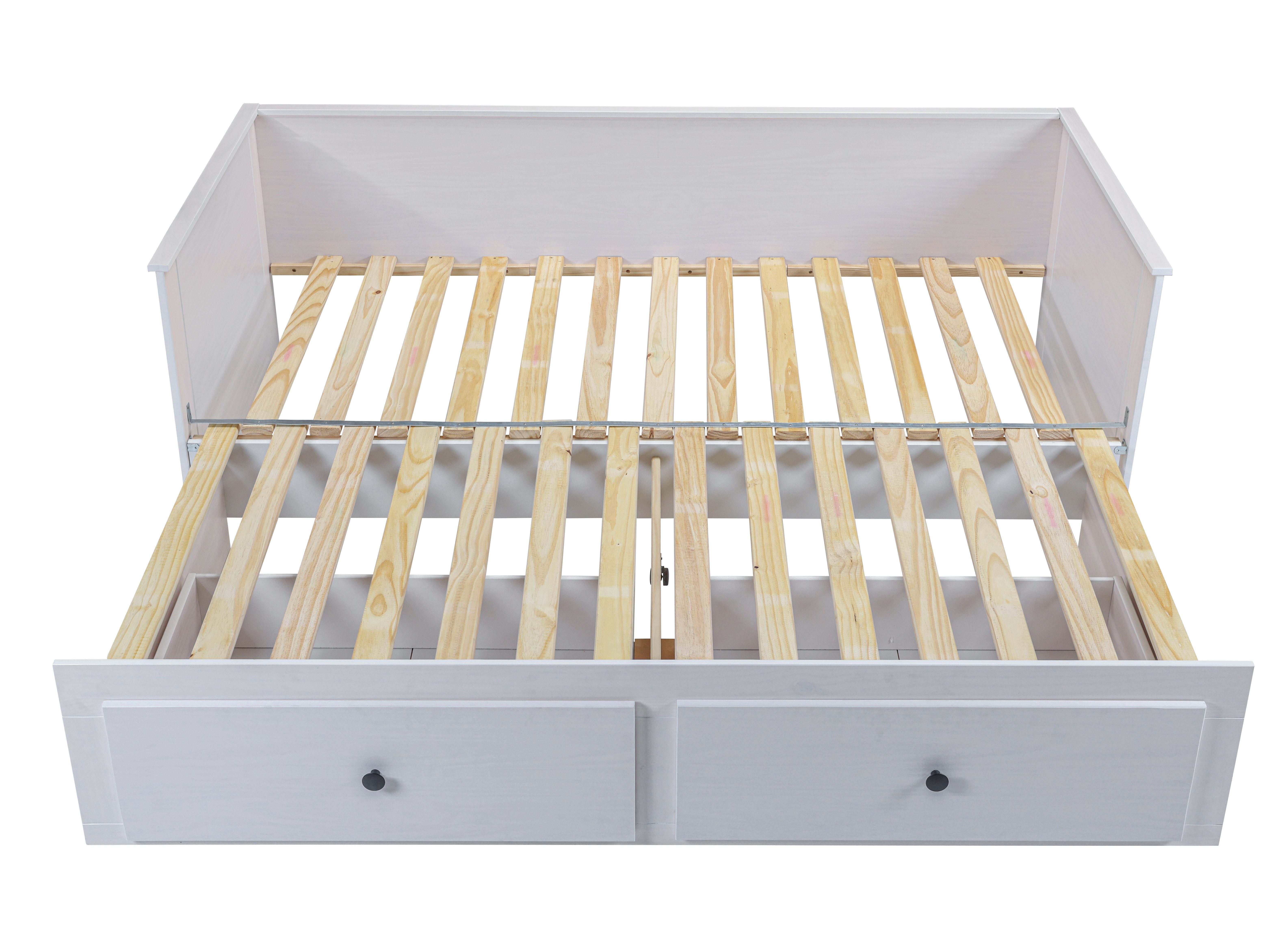 Inter Link Bett Ausziehbett 90x200cm BREDA