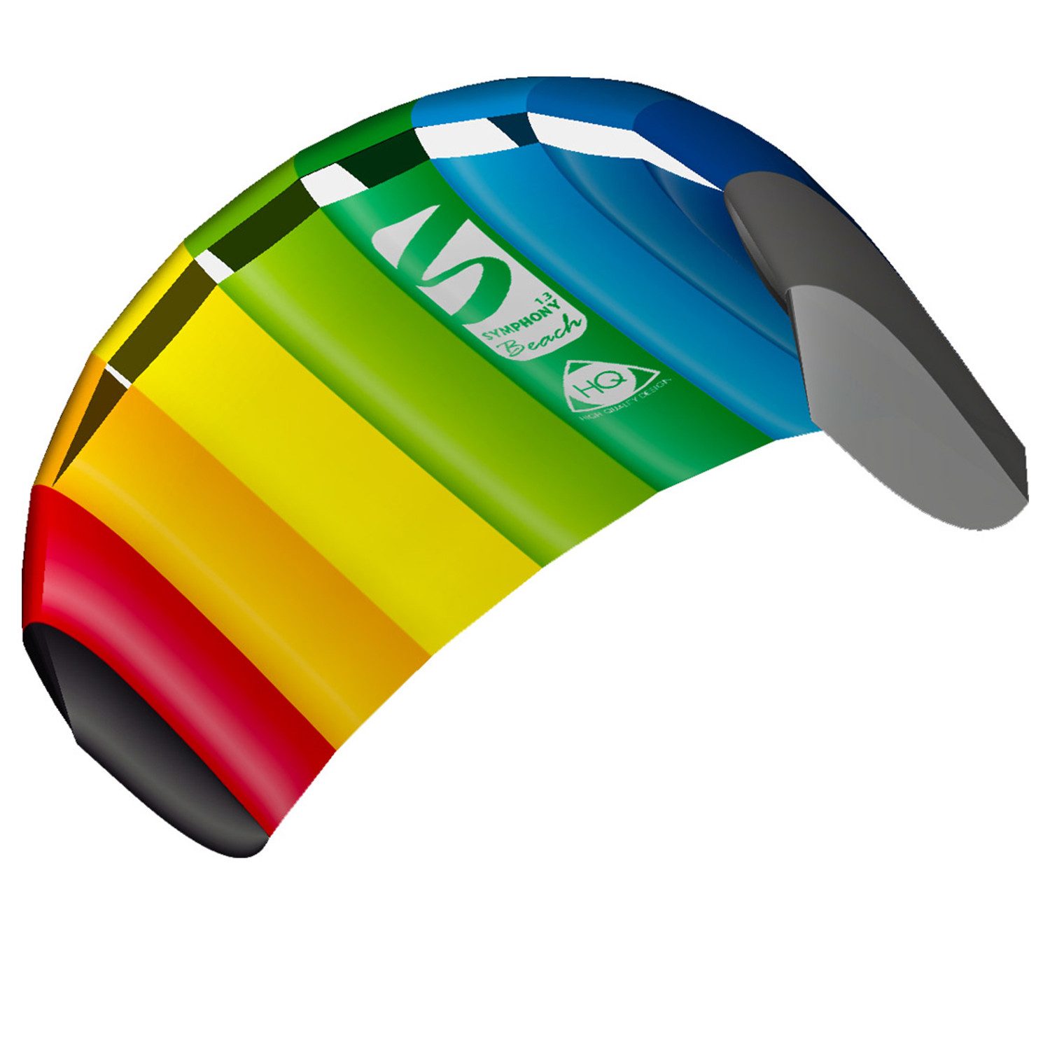 HQ Flug-Drache HQ Lenkmatte Symphony Beach III Sport Rainbow inkl. Controlbar, (1-tlg), Die aktuelle Generation der Symphony Beach III Sport