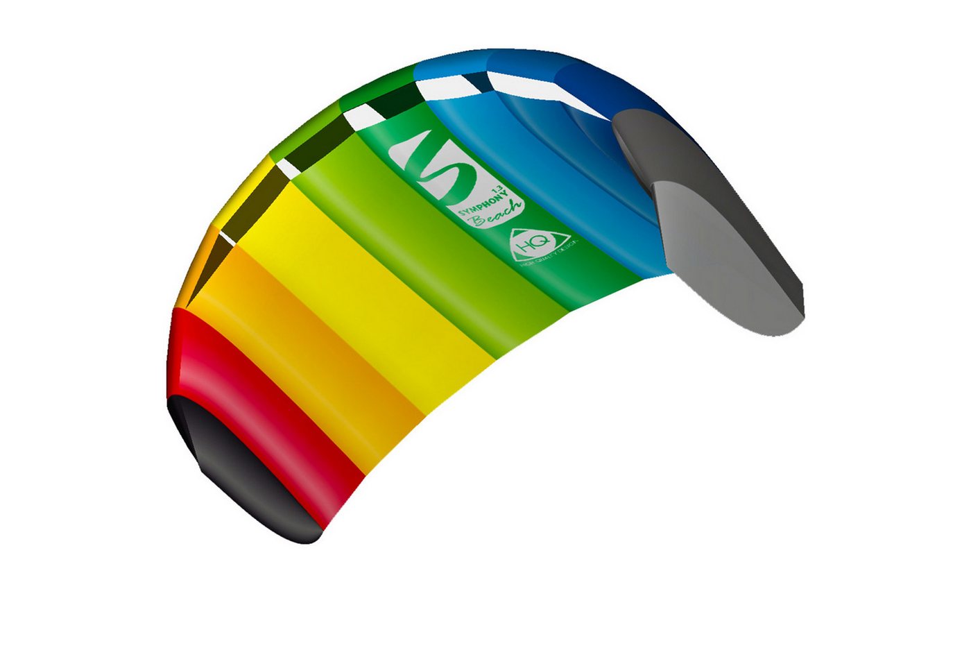 HQ Flug-Drache HQ Lenkmatte Symphony Beach III Sport Rainbow inkl. Controlbar, (1-tlg), Die aktuelle Generation der Symphony Beach III Sport